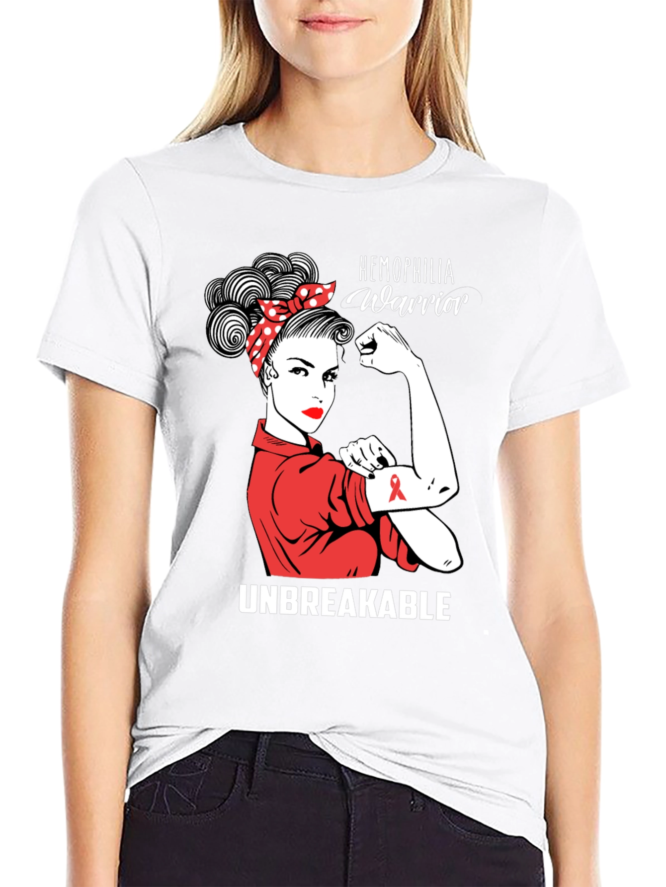 Hemophilia Warrior Unbreakable T-Shirt