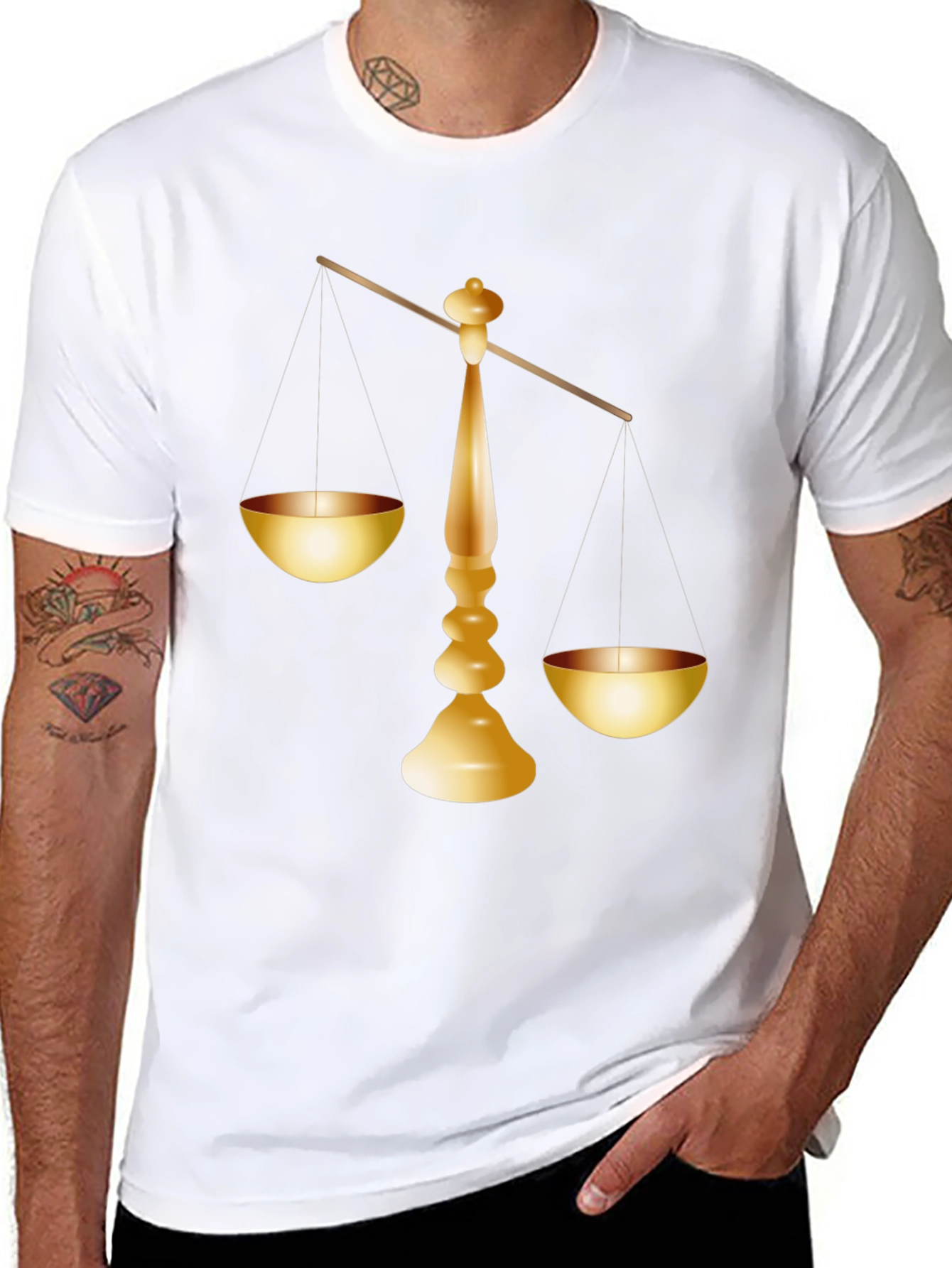 Scales of Justice Graphic Tee - Unisex