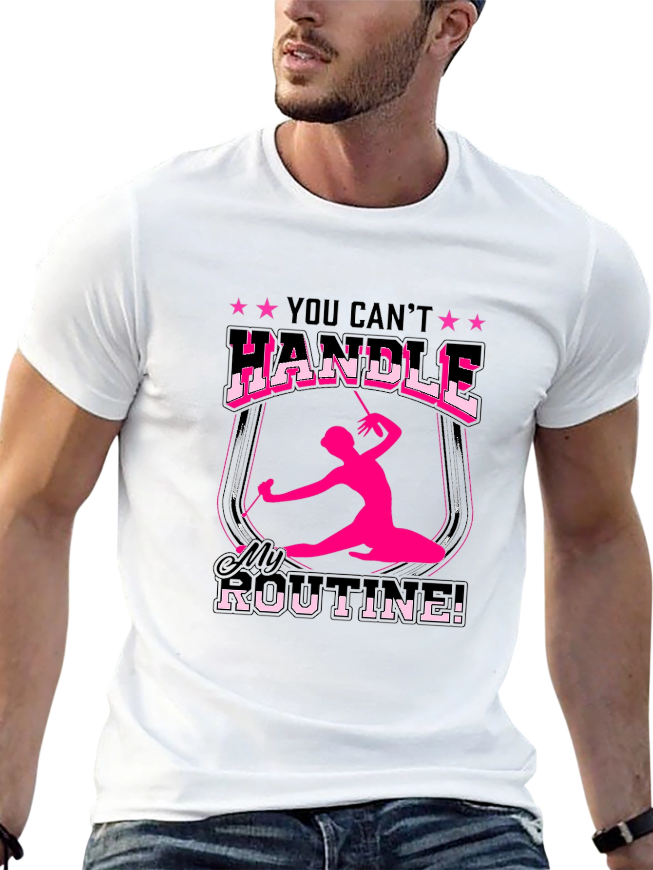 Gymnastics Routine Graphic Tee - Handle It!