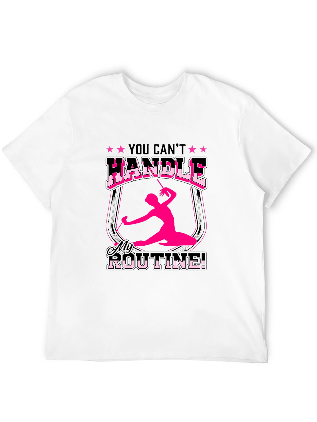 Gymnastics Routine Graphic Tee - Handle It!