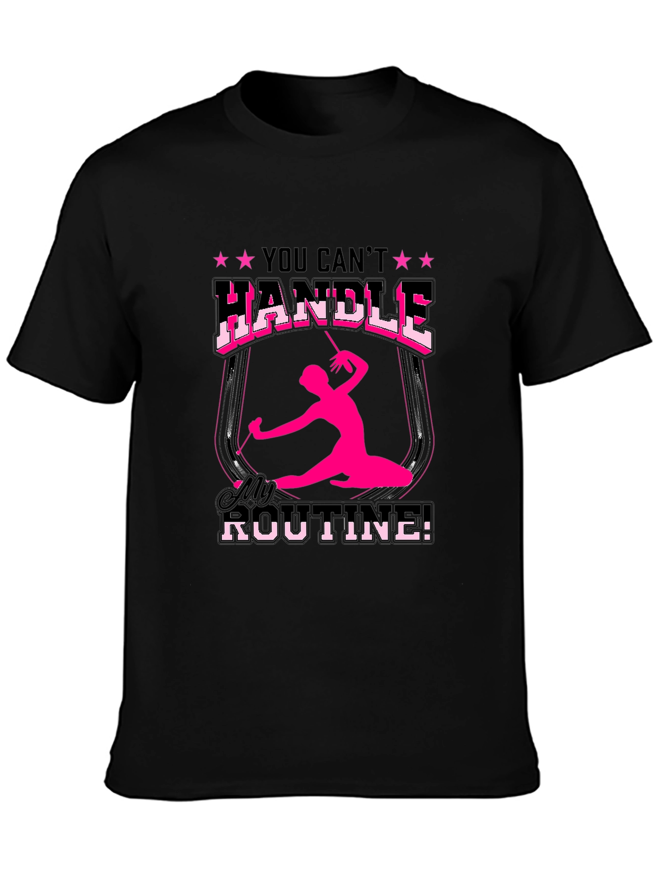 Gymnastics Routine Graphic Tee - Handle It!