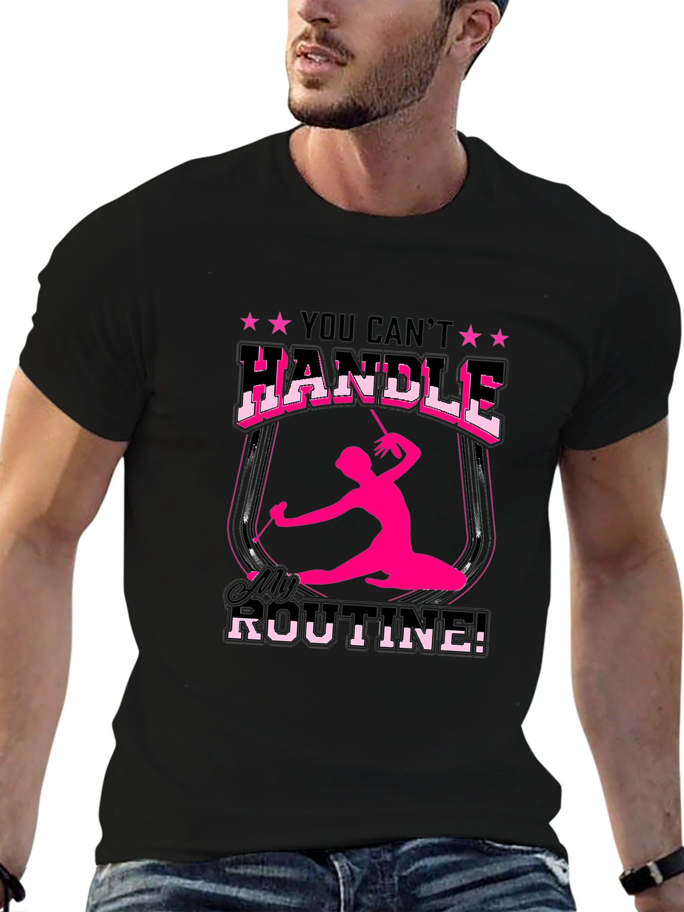 Gymnastics Routine Graphic Tee - Handle It!