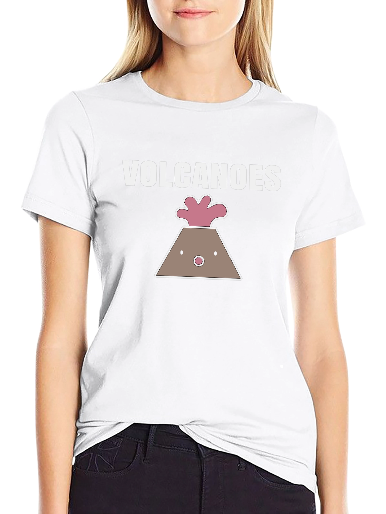 Volcanoes Graphic T-Shirt Funny Design Tee