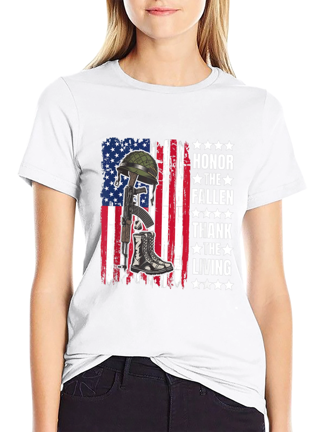 Honor Fallen Thank Living T-Shirt