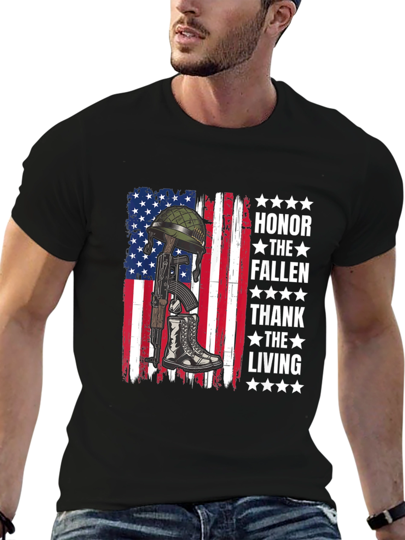 Honor Fallen Thank Living T-Shirt