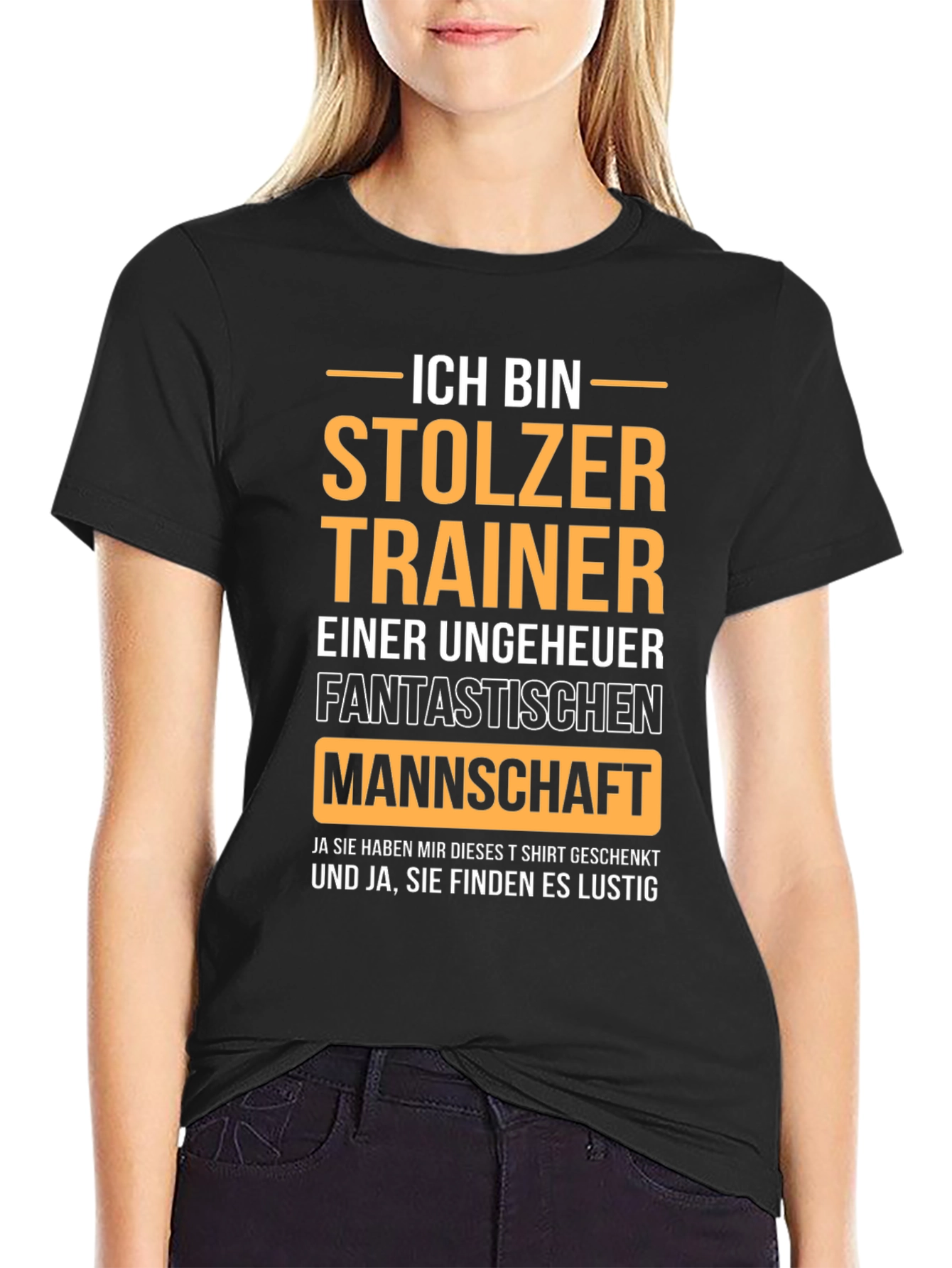 Proud Trainer German T-Shirt - Fantastic Team