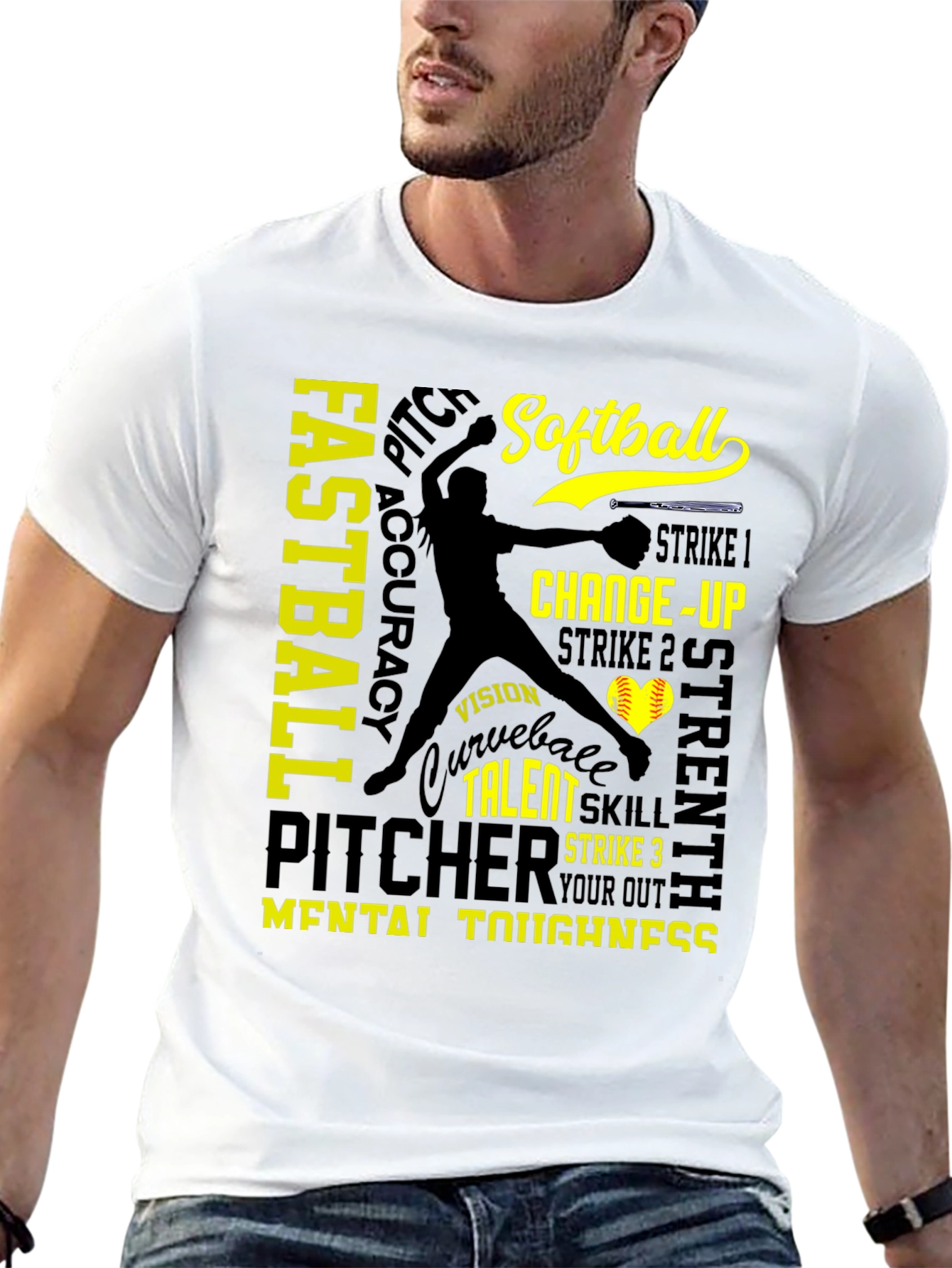 Softball Pitcher T-Shirt
