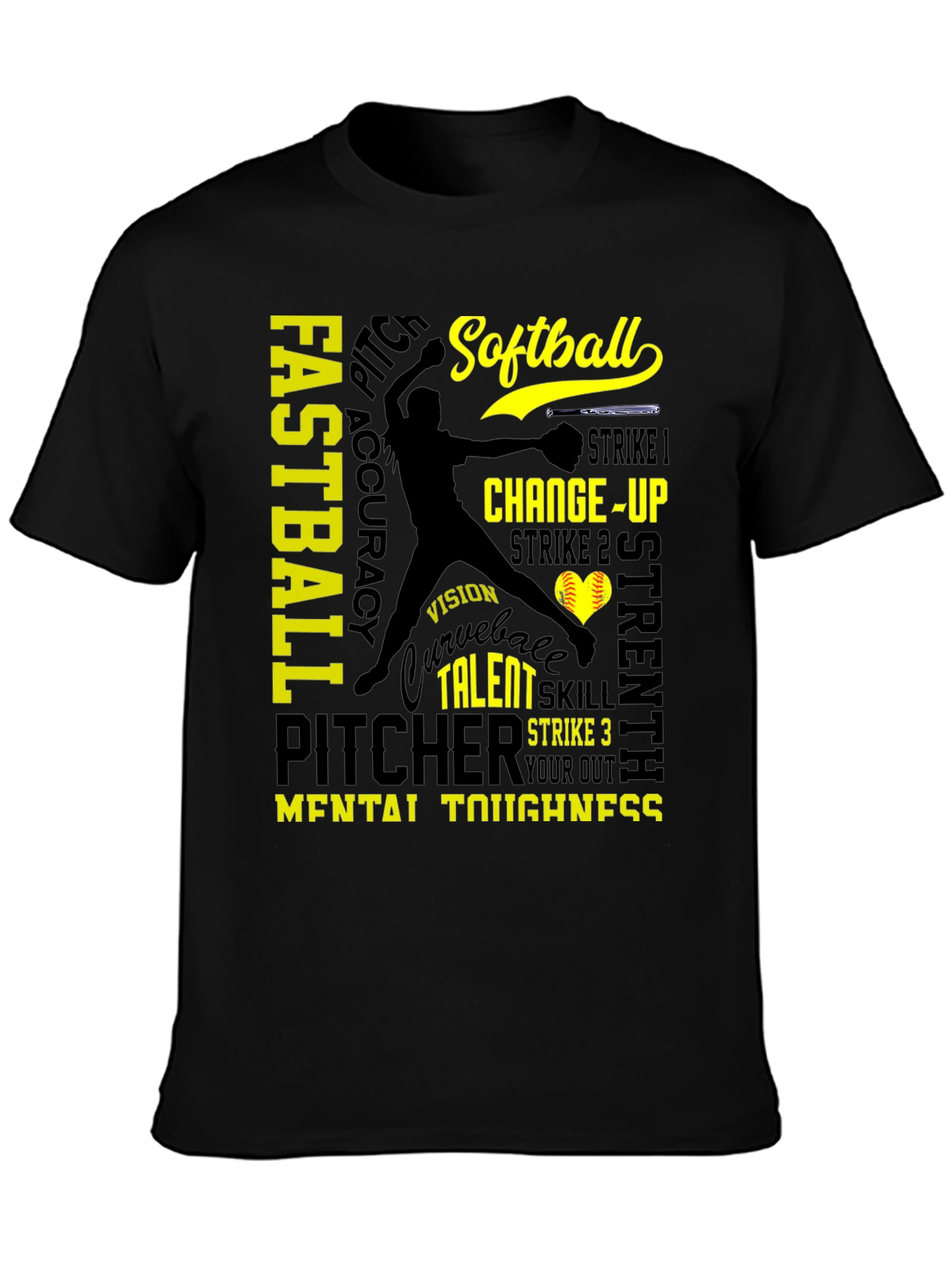 Softball Pitcher T-Shirt