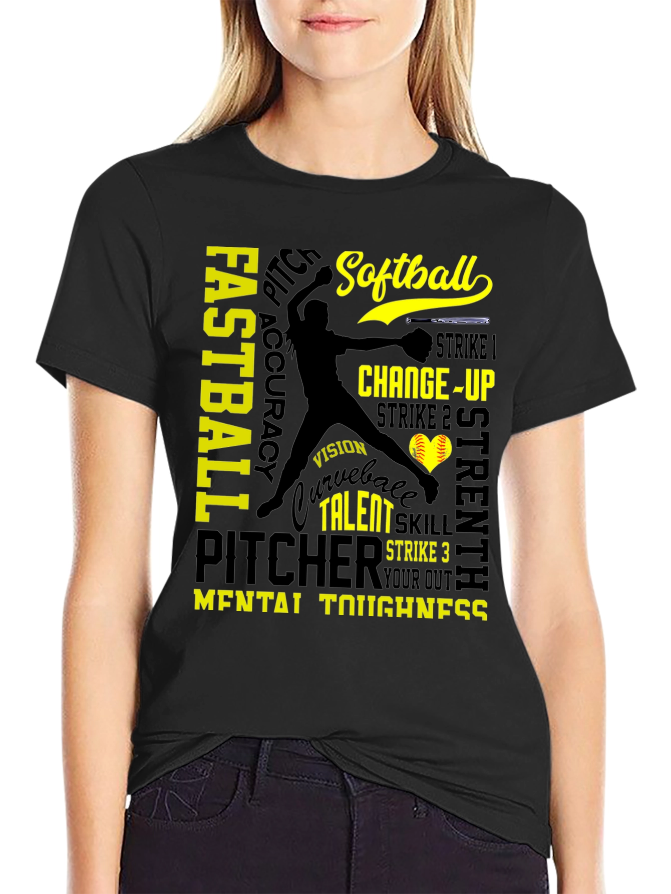 Softball Pitcher T-Shirt