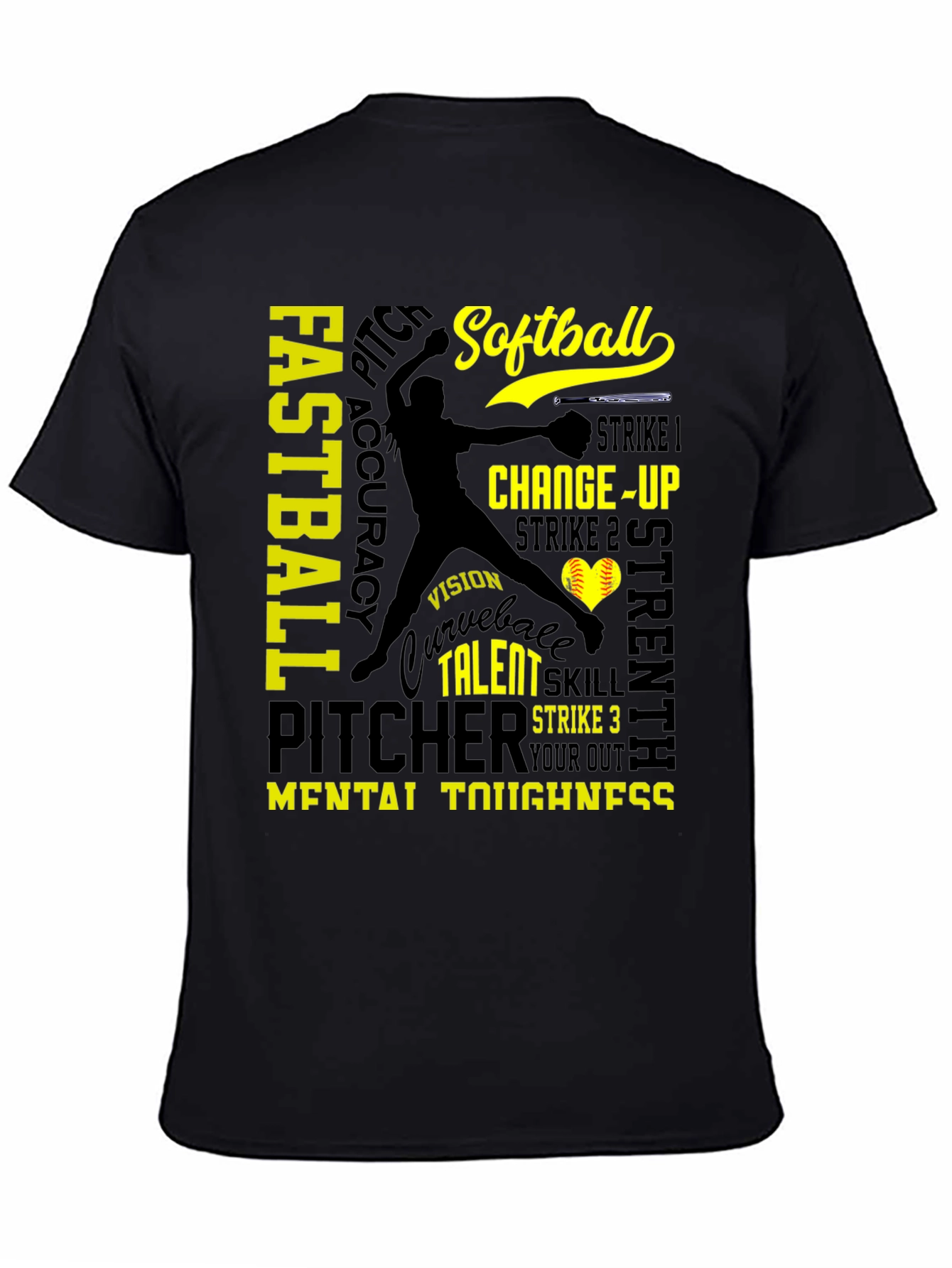 Softball Pitcher T-Shirt