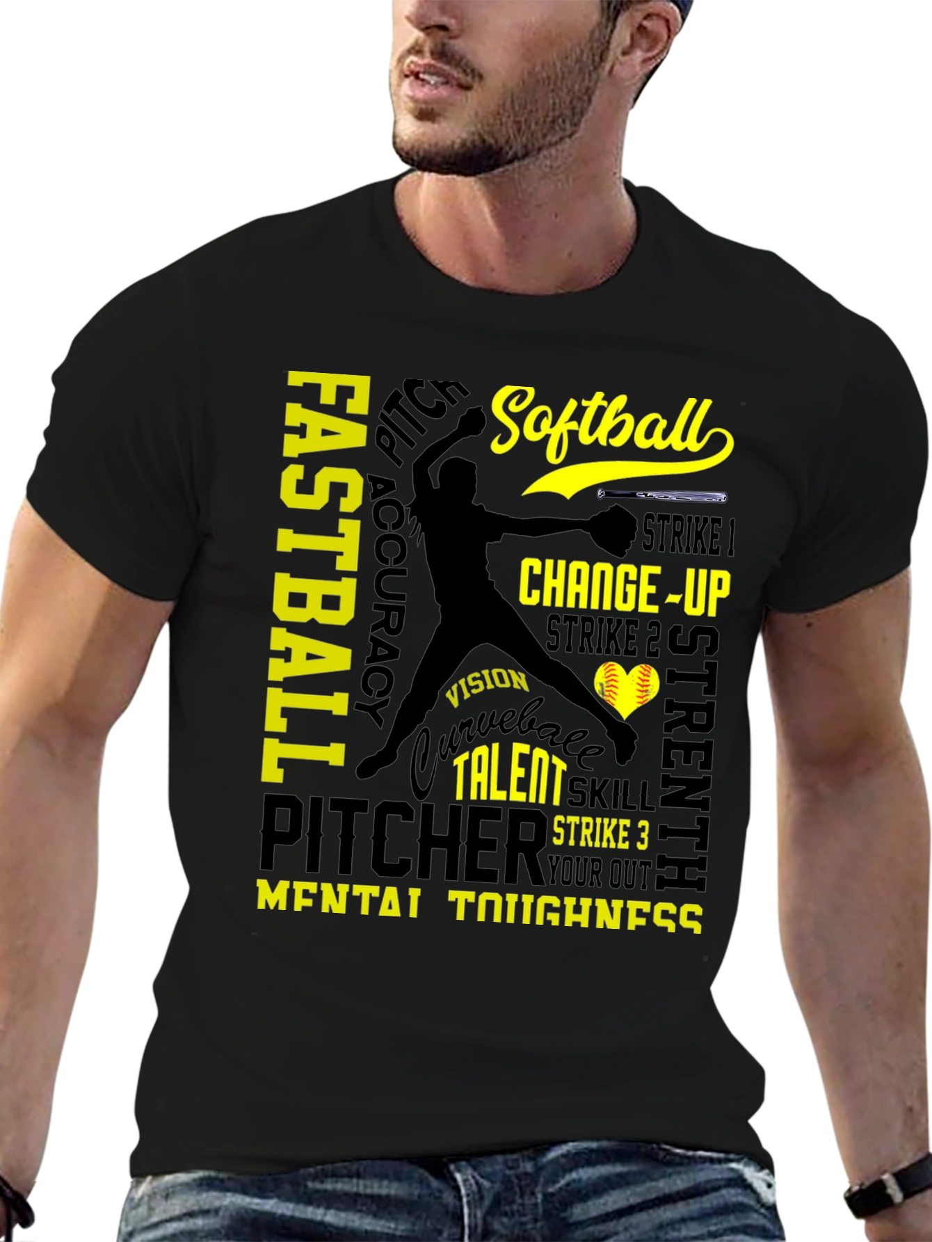 Softball Pitcher T-Shirt