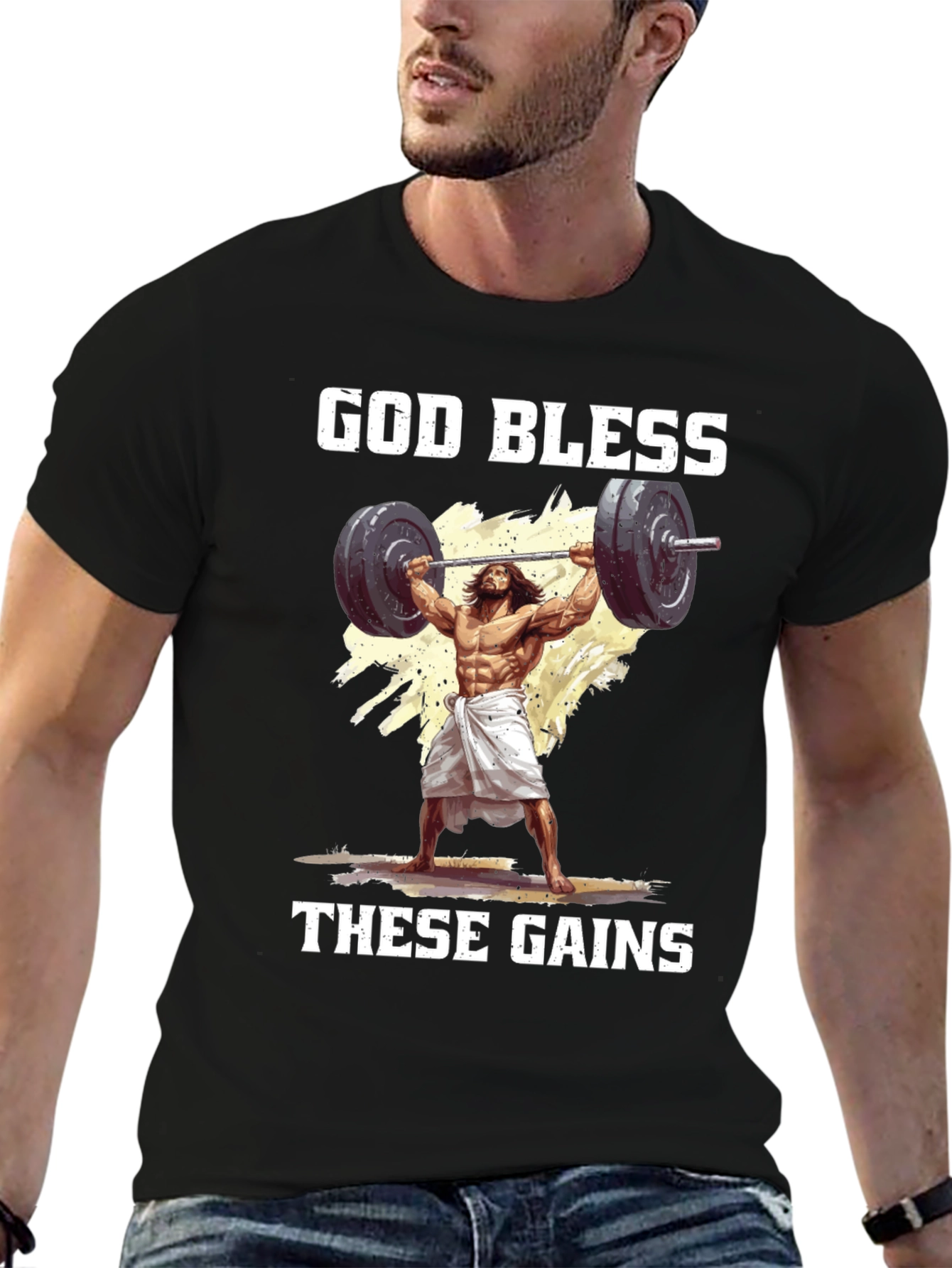 God Bless These Gains Graphic Tee
