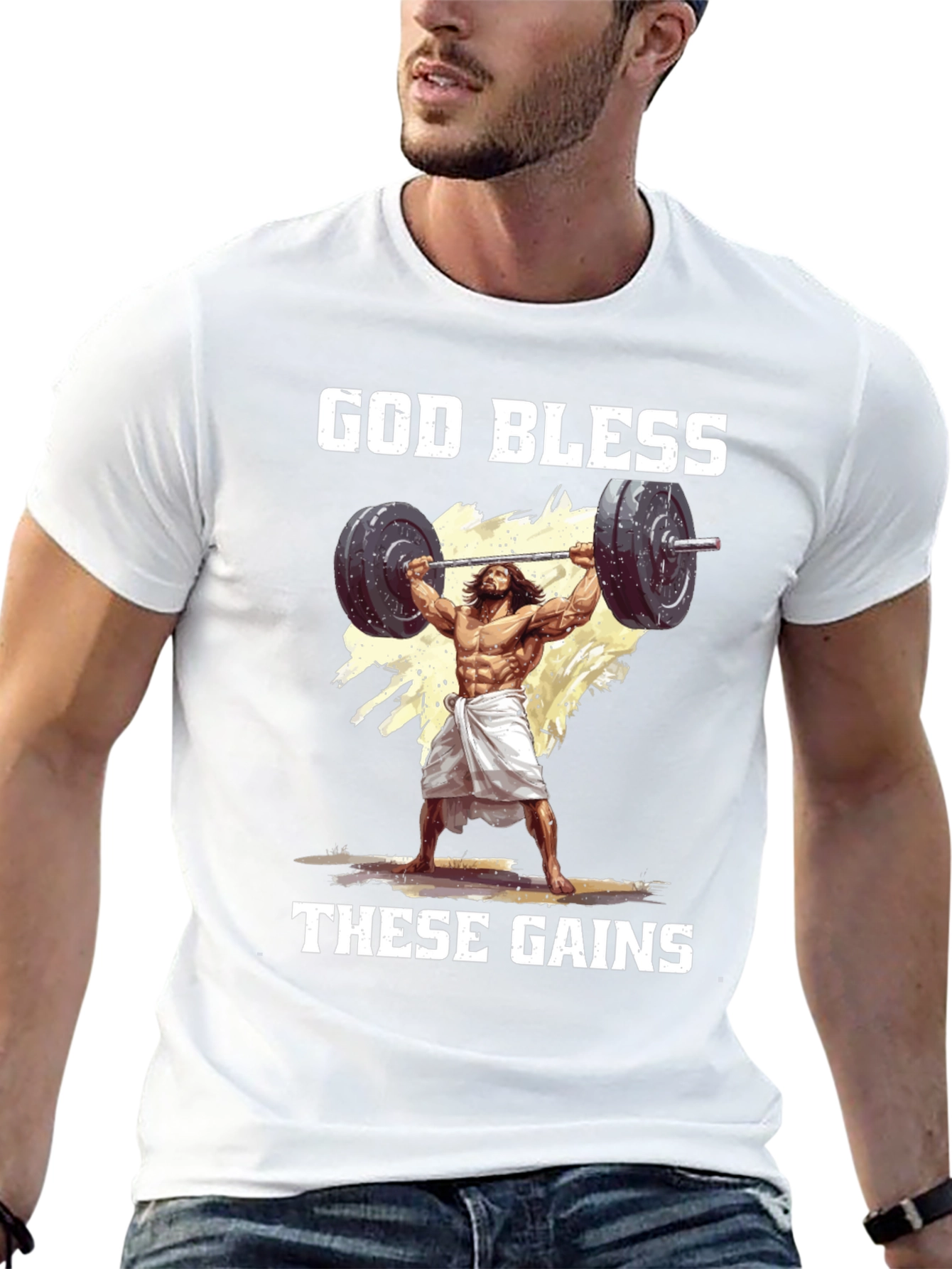 God Bless These Gains Graphic Tee