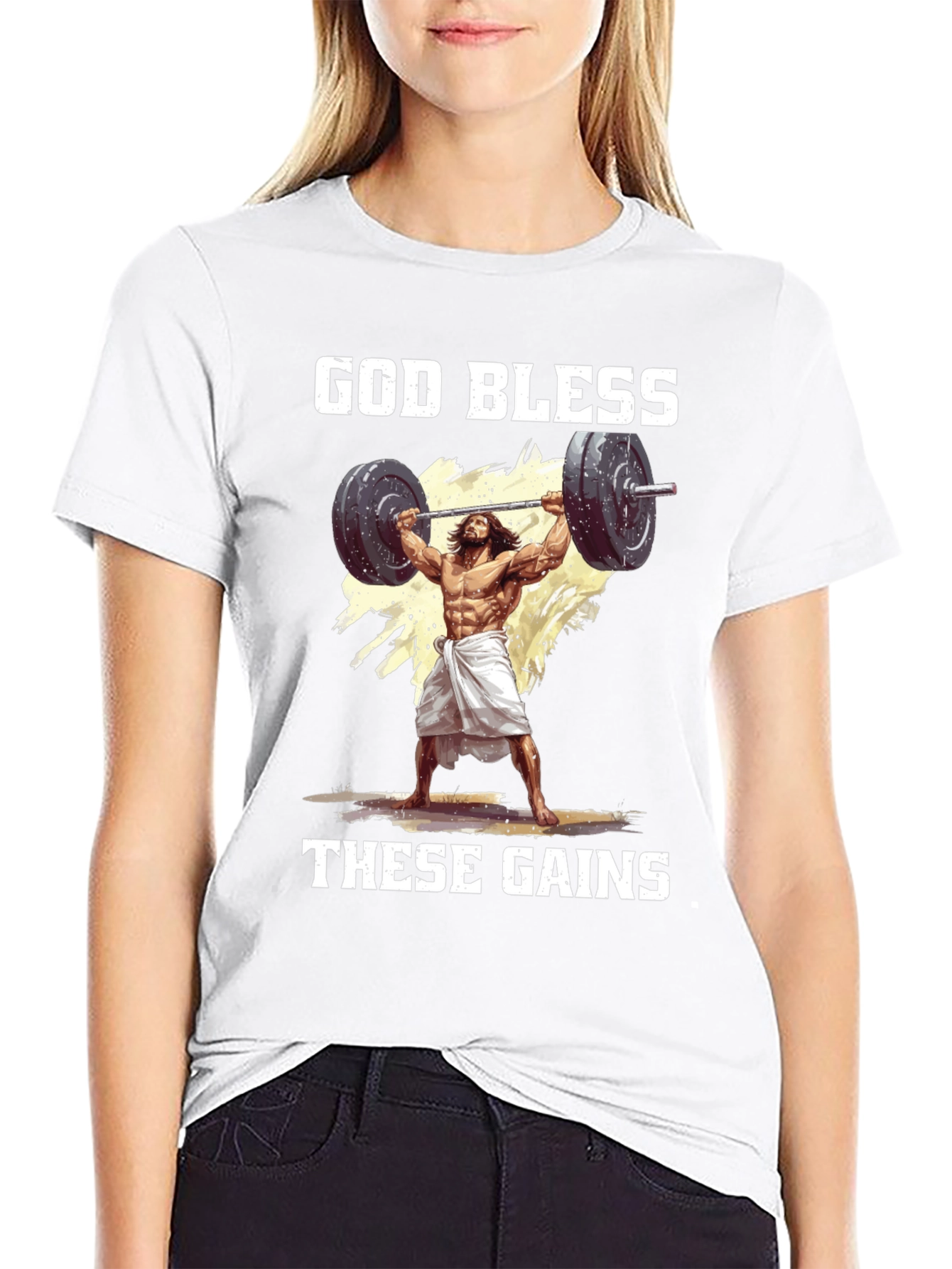 God Bless These Gains Graphic Tee