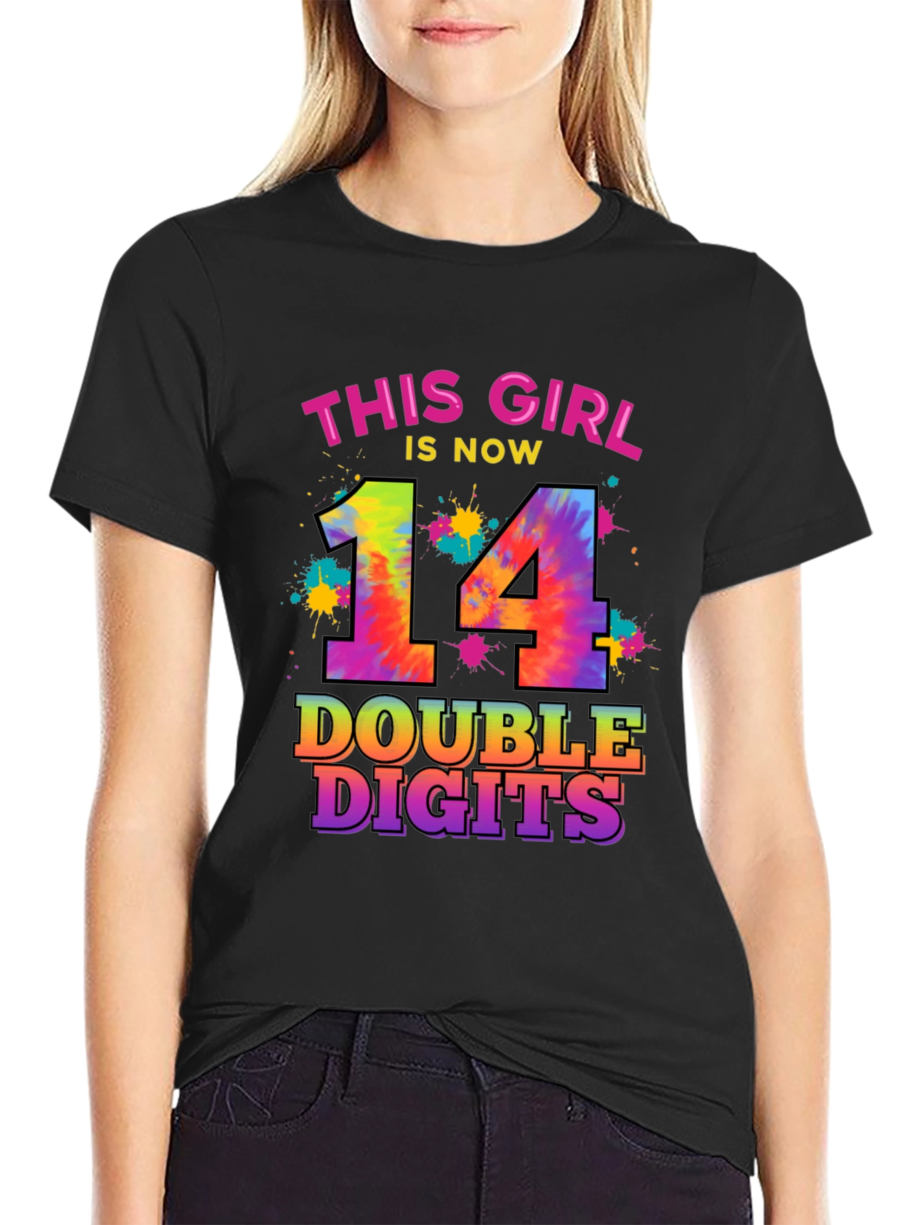 This Girl is Now 14 T-Shirt - Double Digits