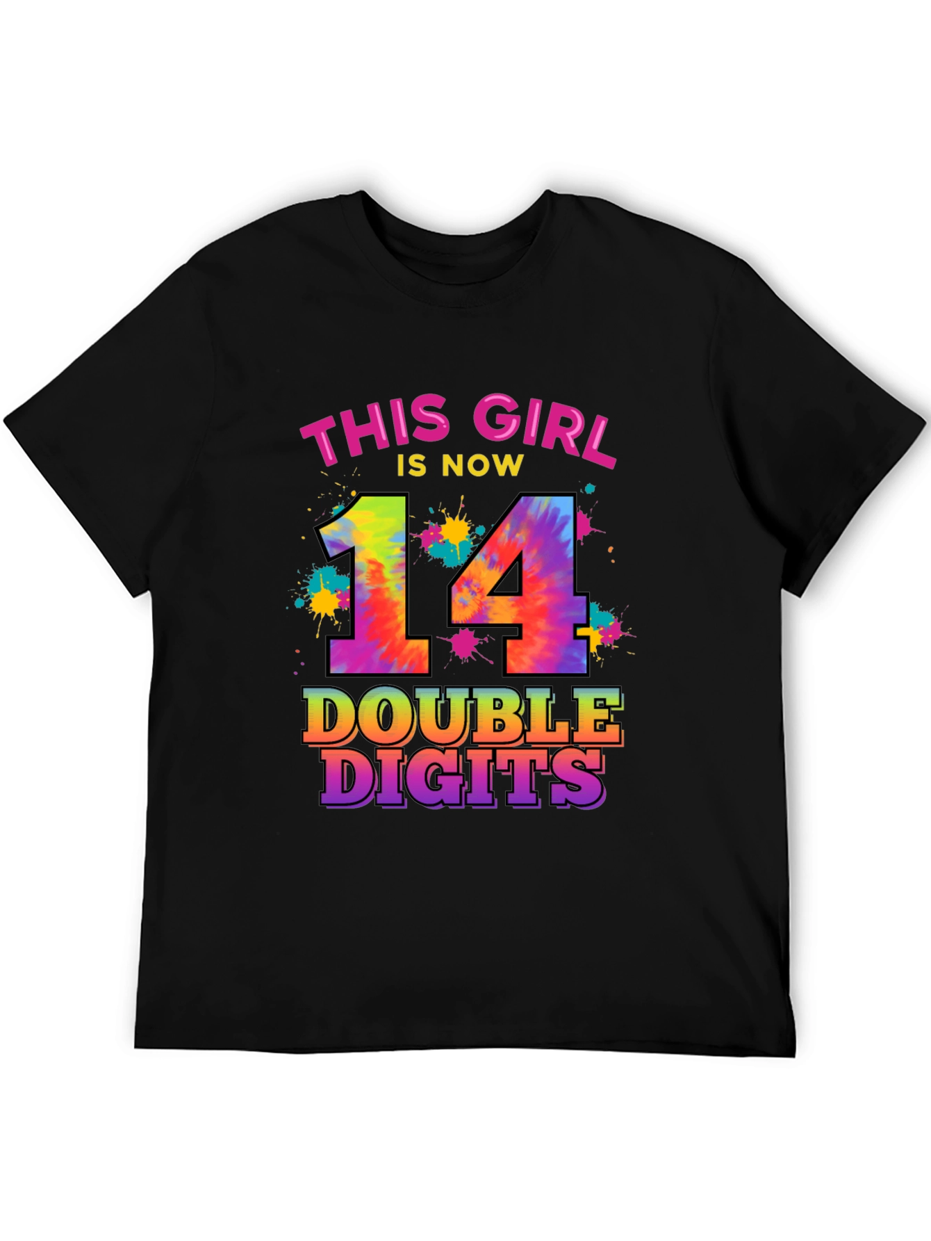 This Girl is Now 14 T-Shirt - Double Digits