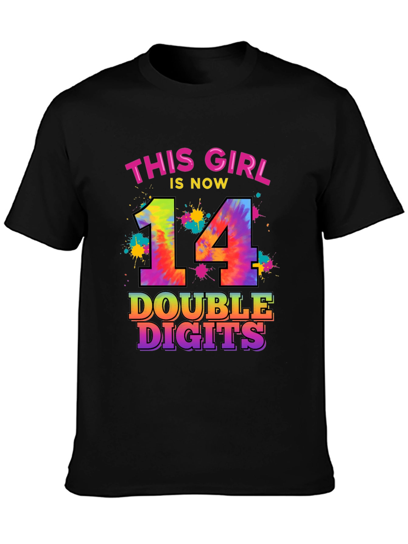 This Girl is Now 14 T-Shirt - Double Digits
