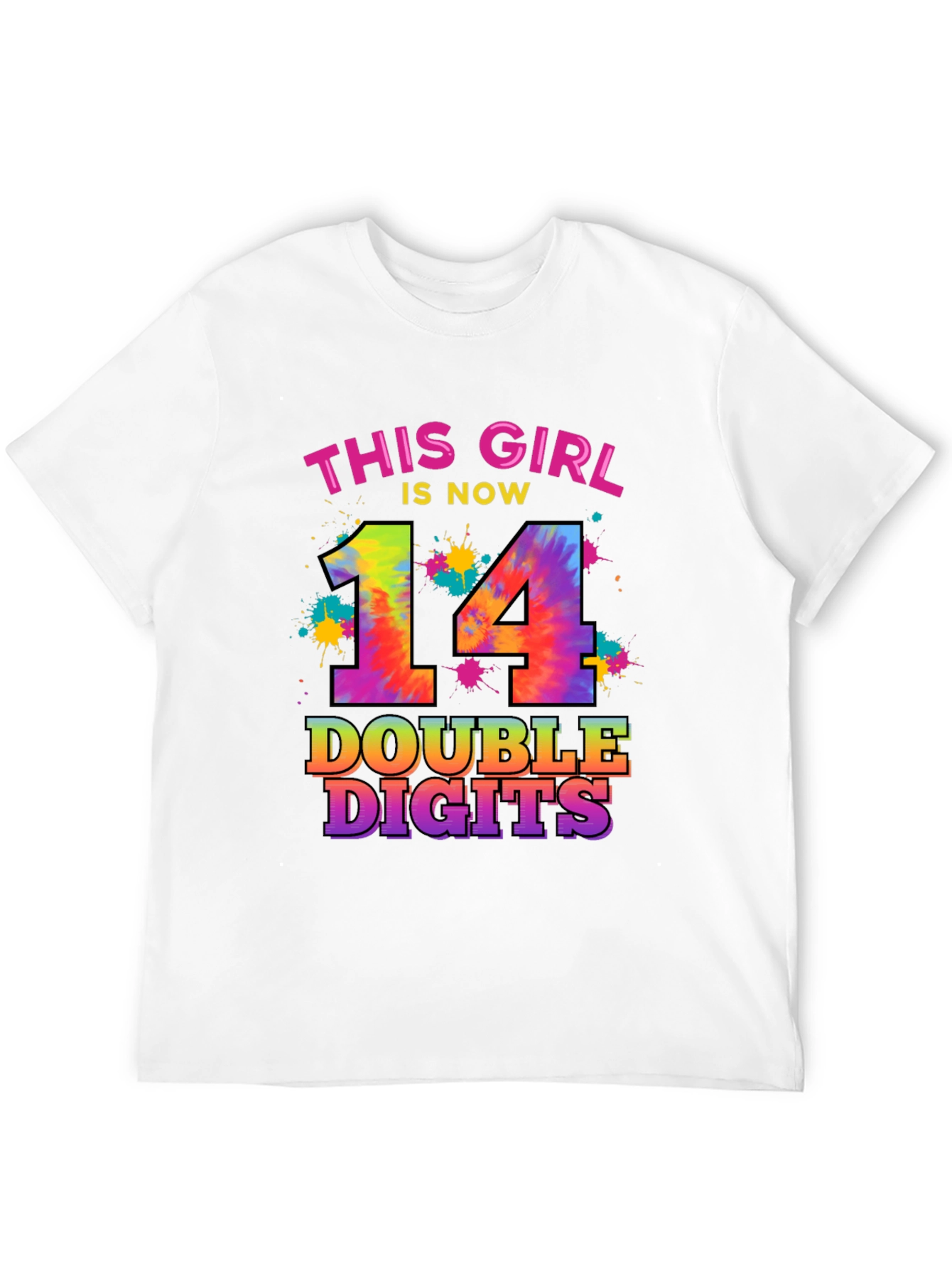 This Girl is Now 14 T-Shirt - Double Digits