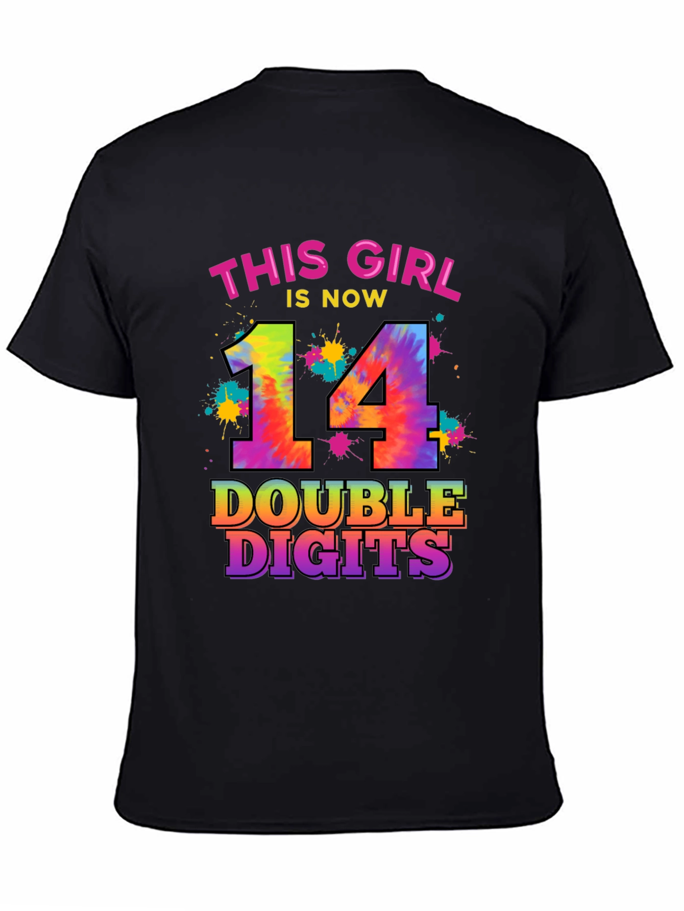 This Girl is Now 14 T-Shirt - Double Digits