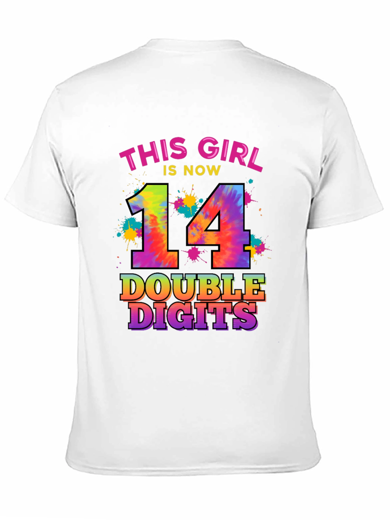 This Girl is Now 14 T-Shirt - Double Digits