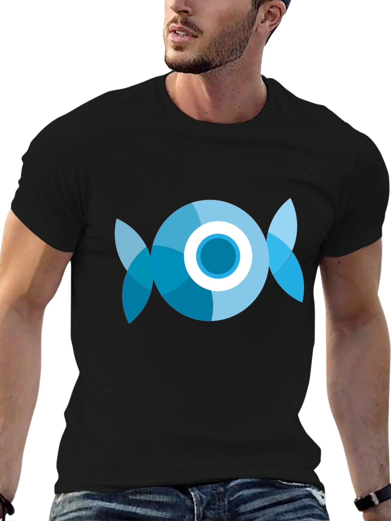 Eye See You - Black Graphic Tee