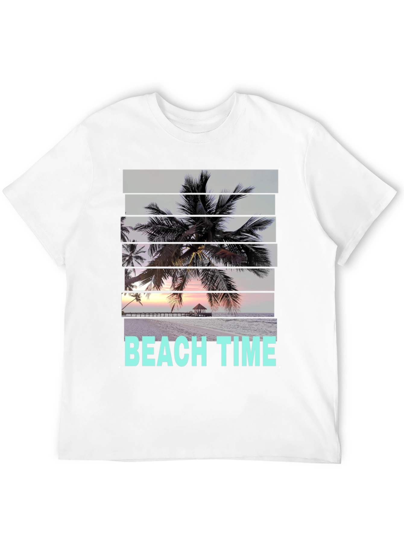 Beach Time T-Shirt: Island Vibes