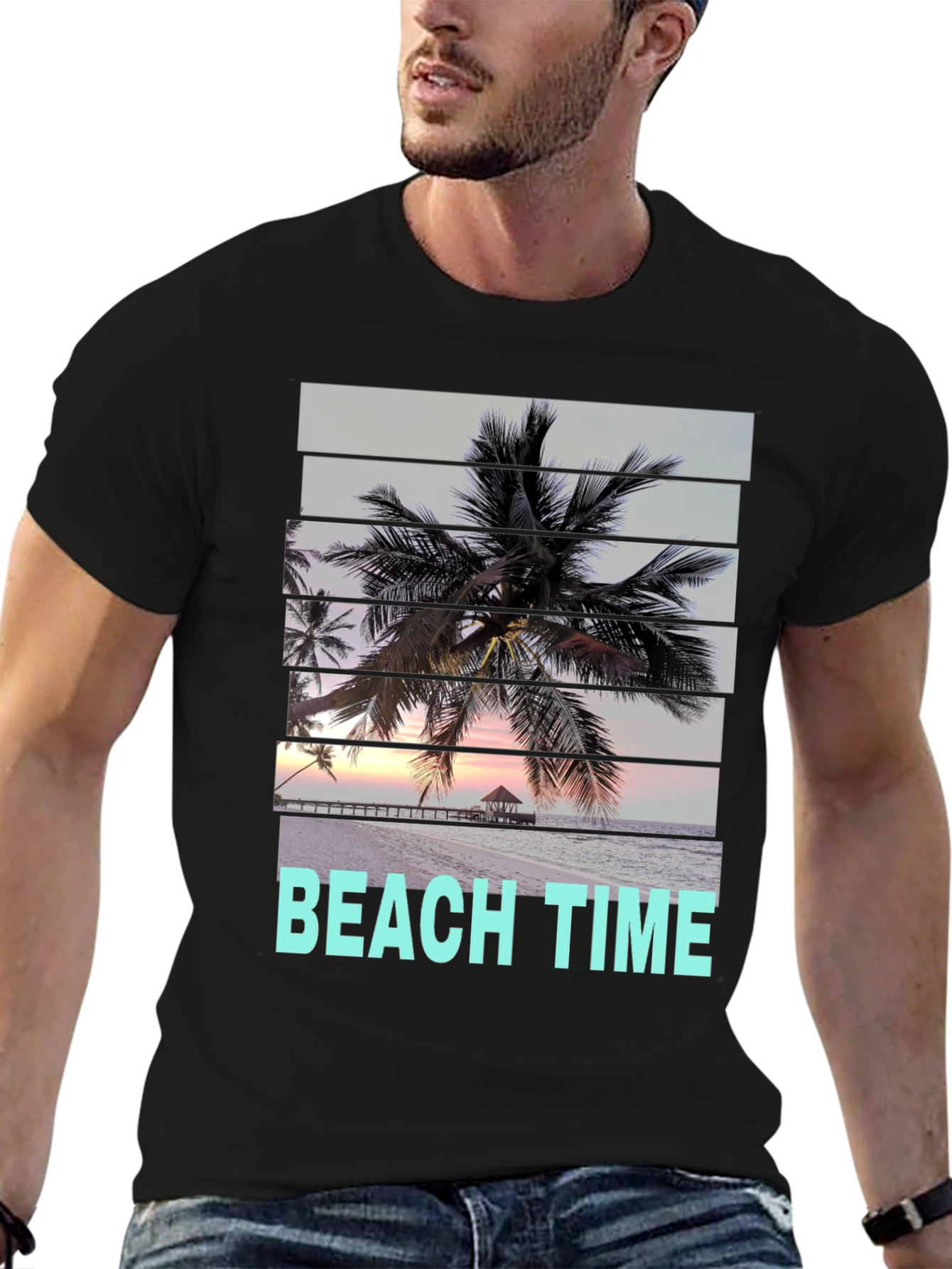 Beach Time T-Shirt: Island Vibes