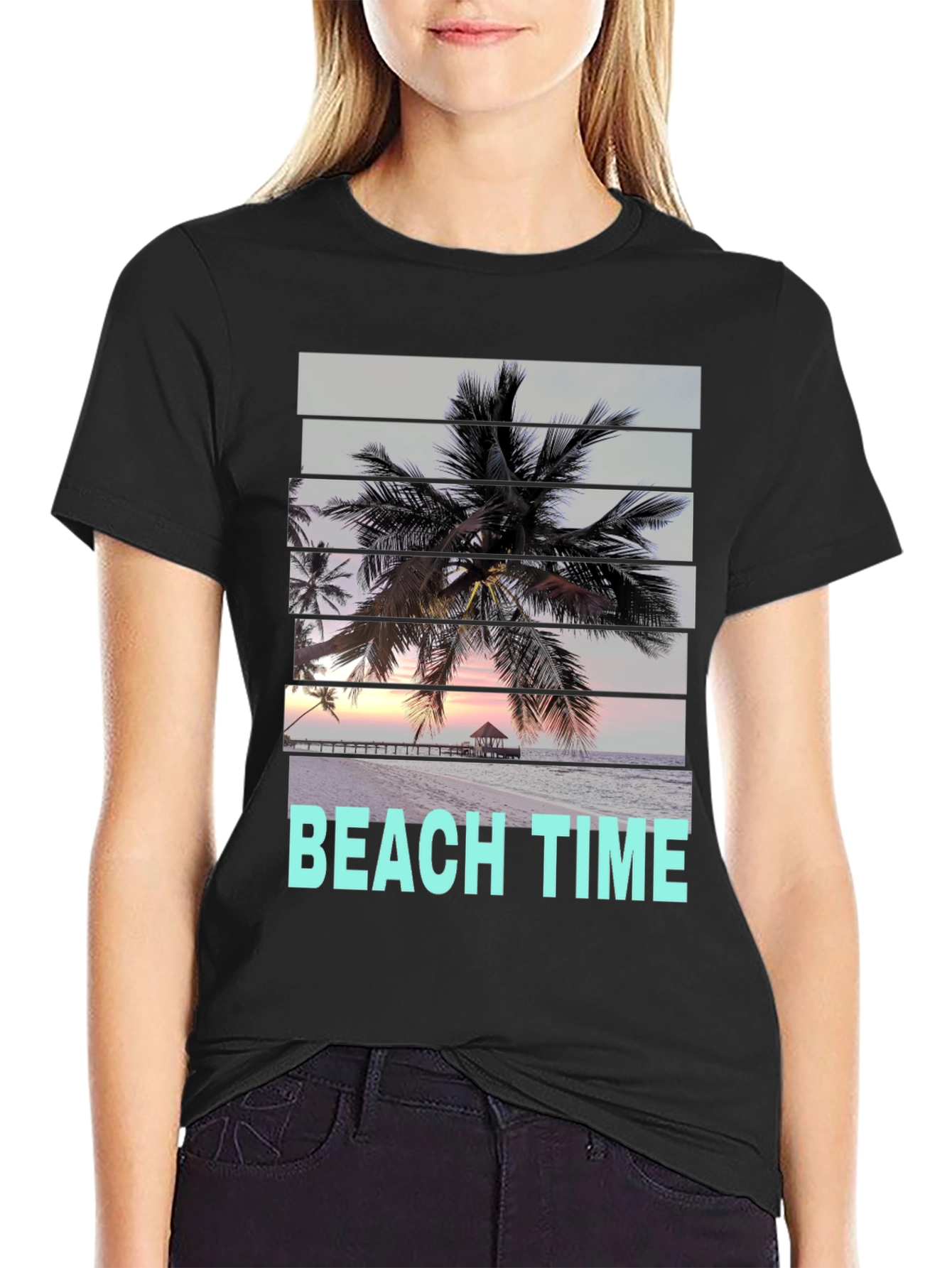 Beach Time T-Shirt: Island Vibes