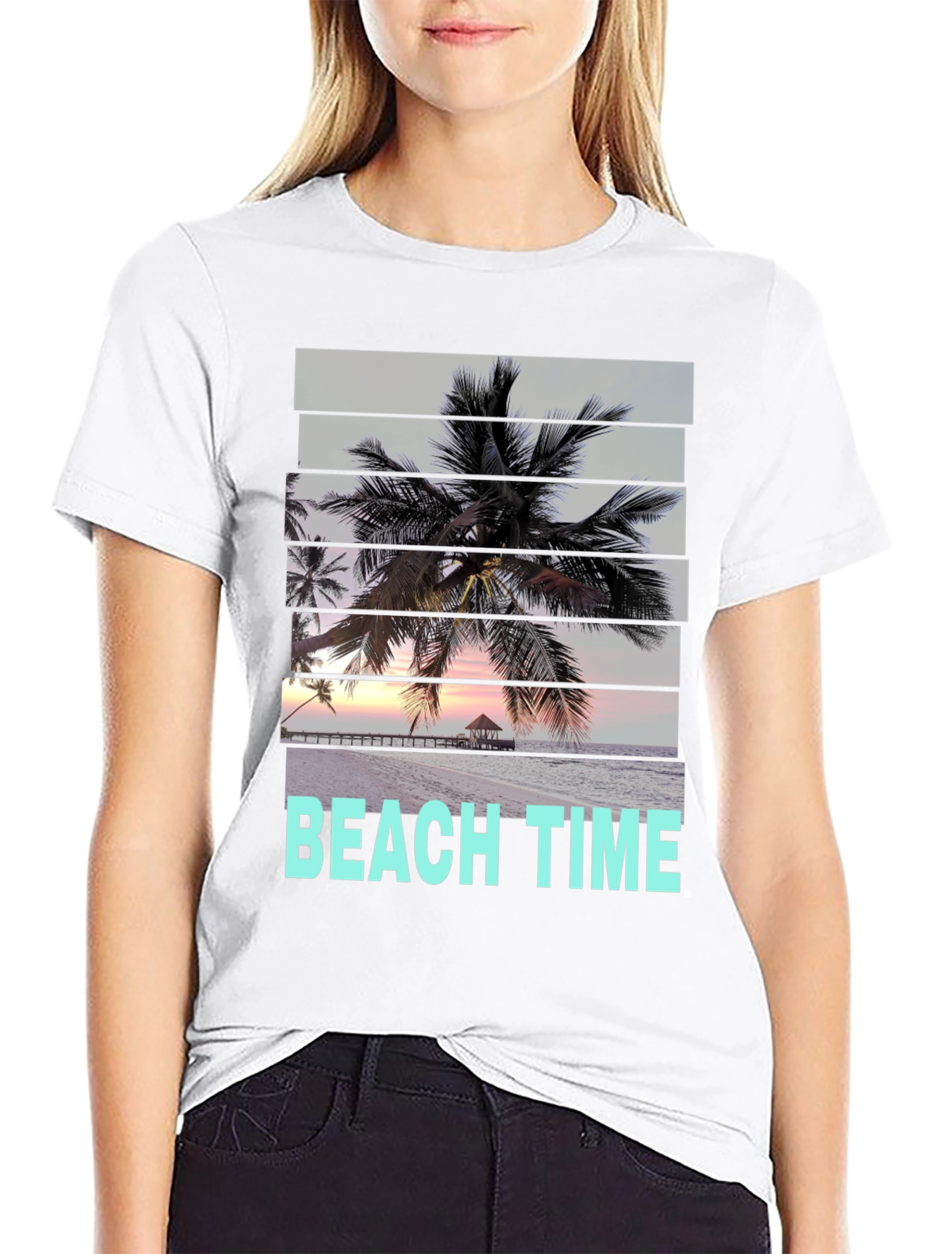Beach Time T-Shirt: Island Vibes