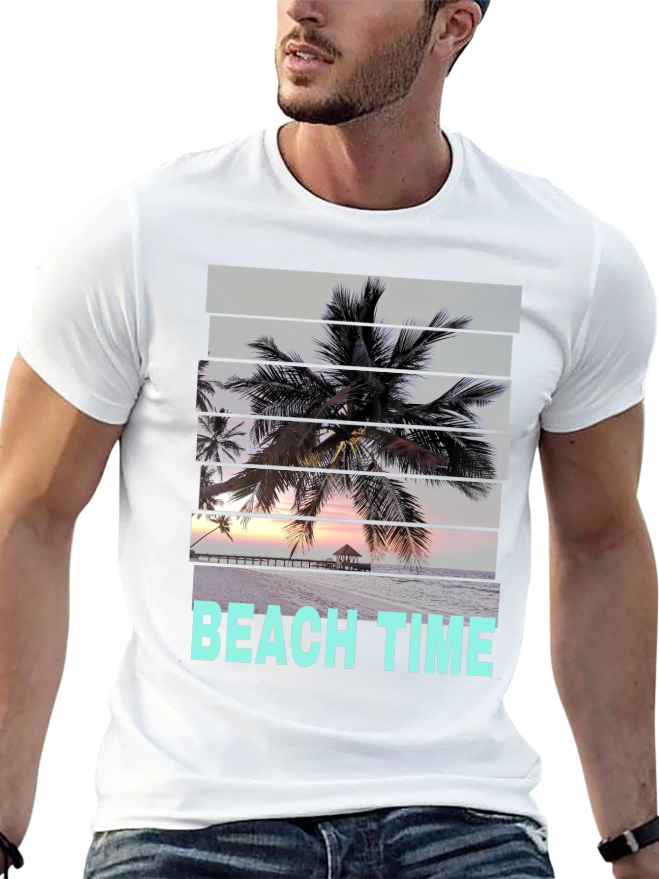Beach Time T-Shirt: Island Vibes