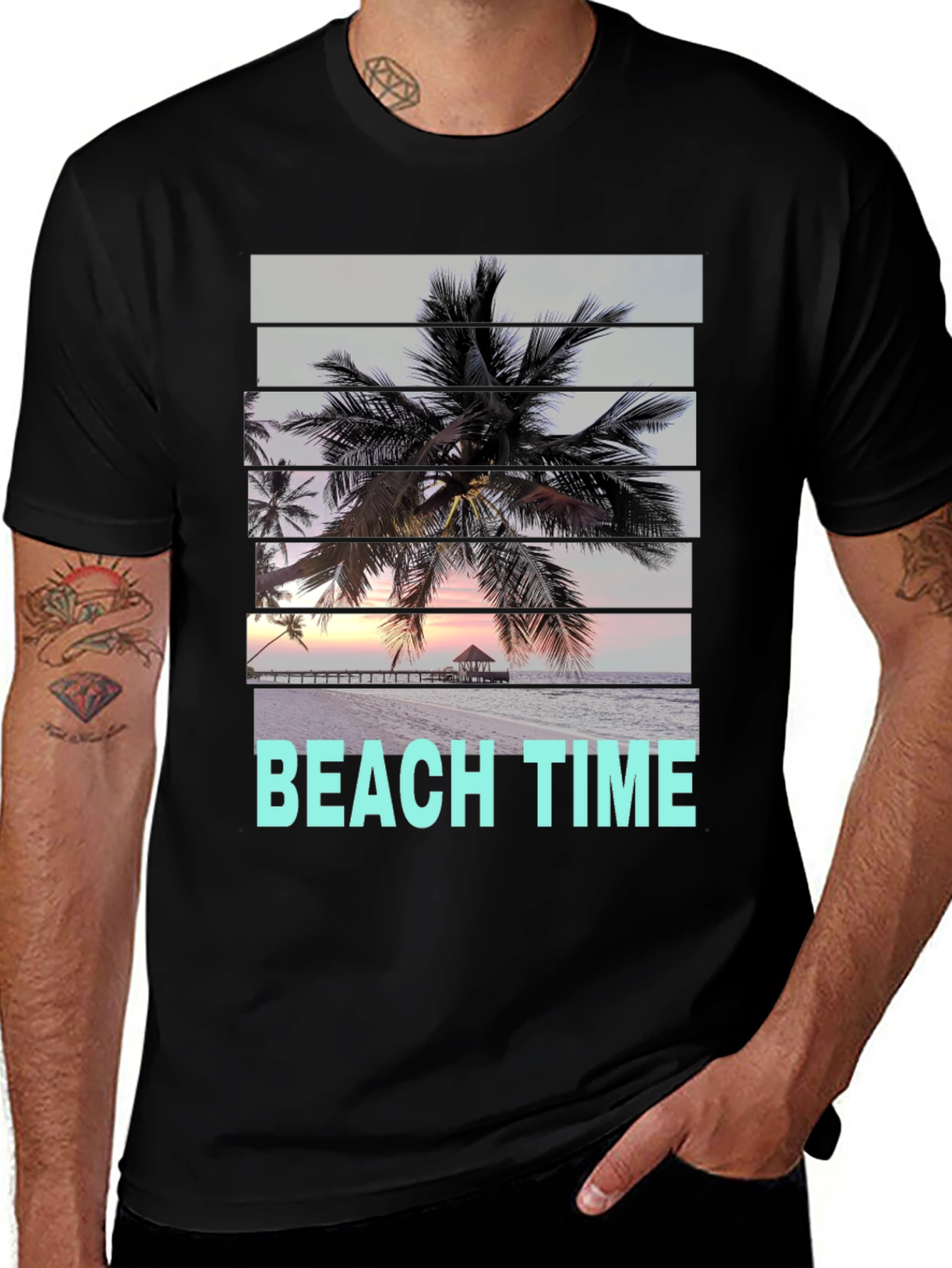 Beach Time T-Shirt: Island Vibes