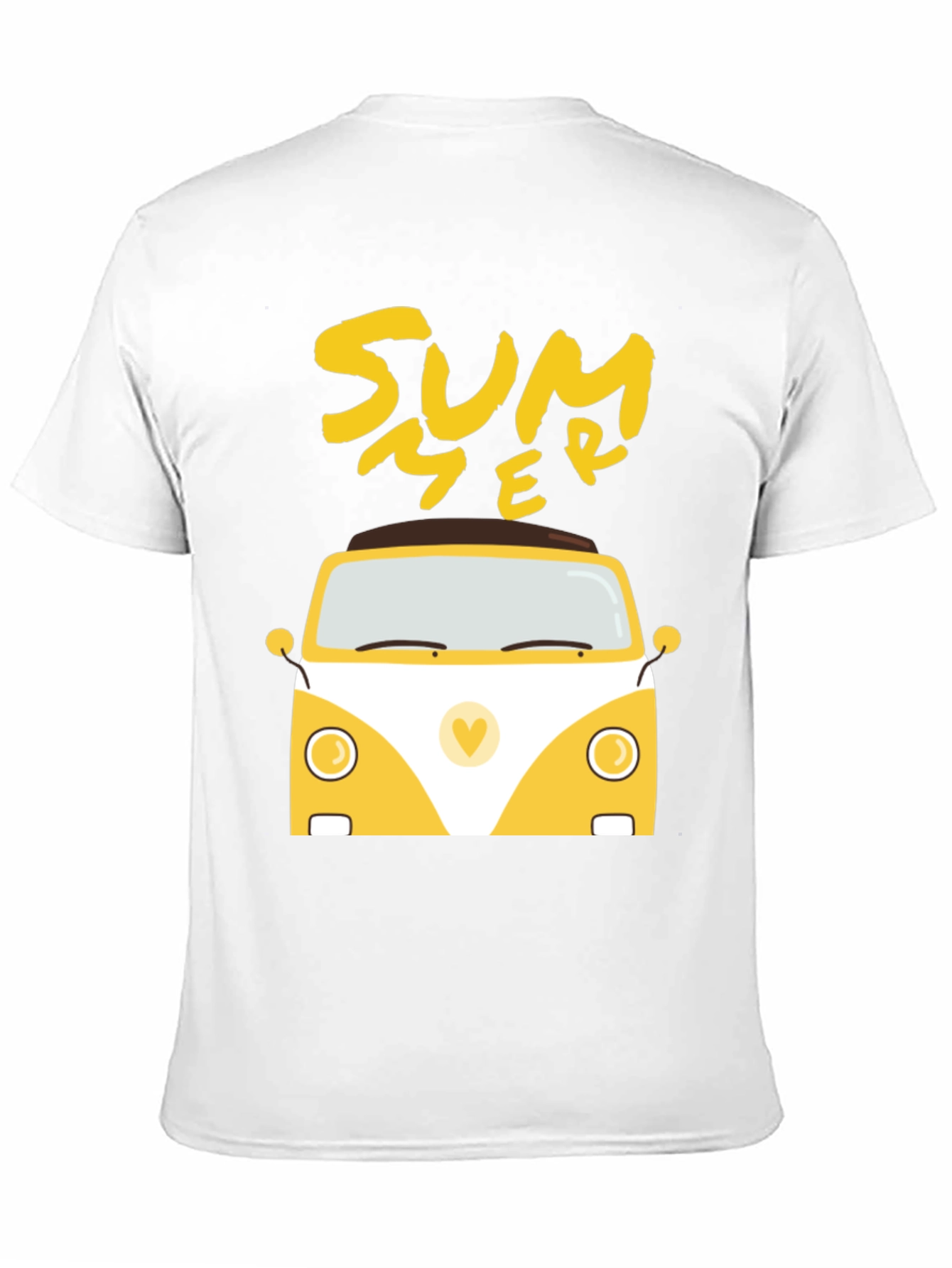 Summer Van Graphic Tee - Black