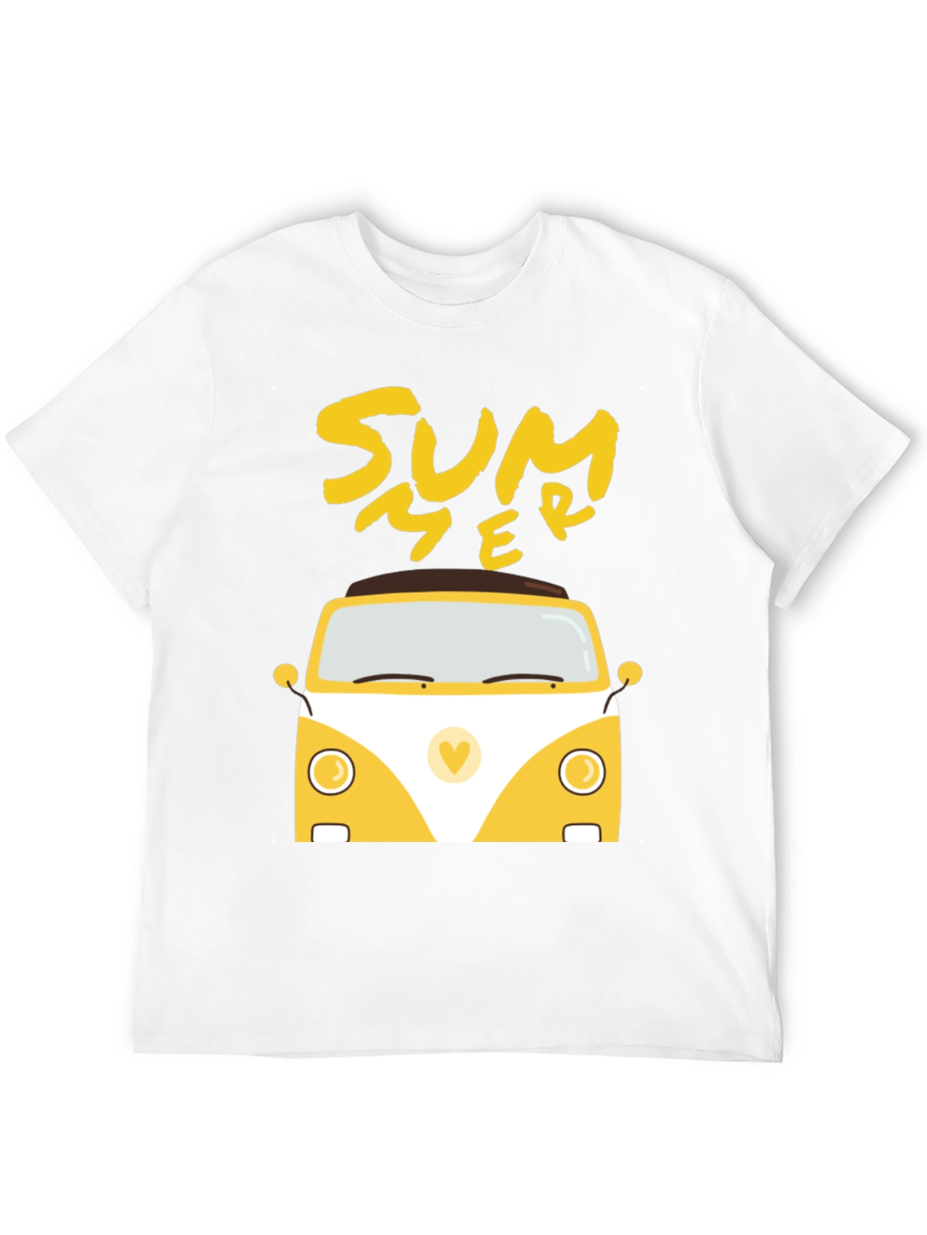 Summer Van Graphic Tee - Black