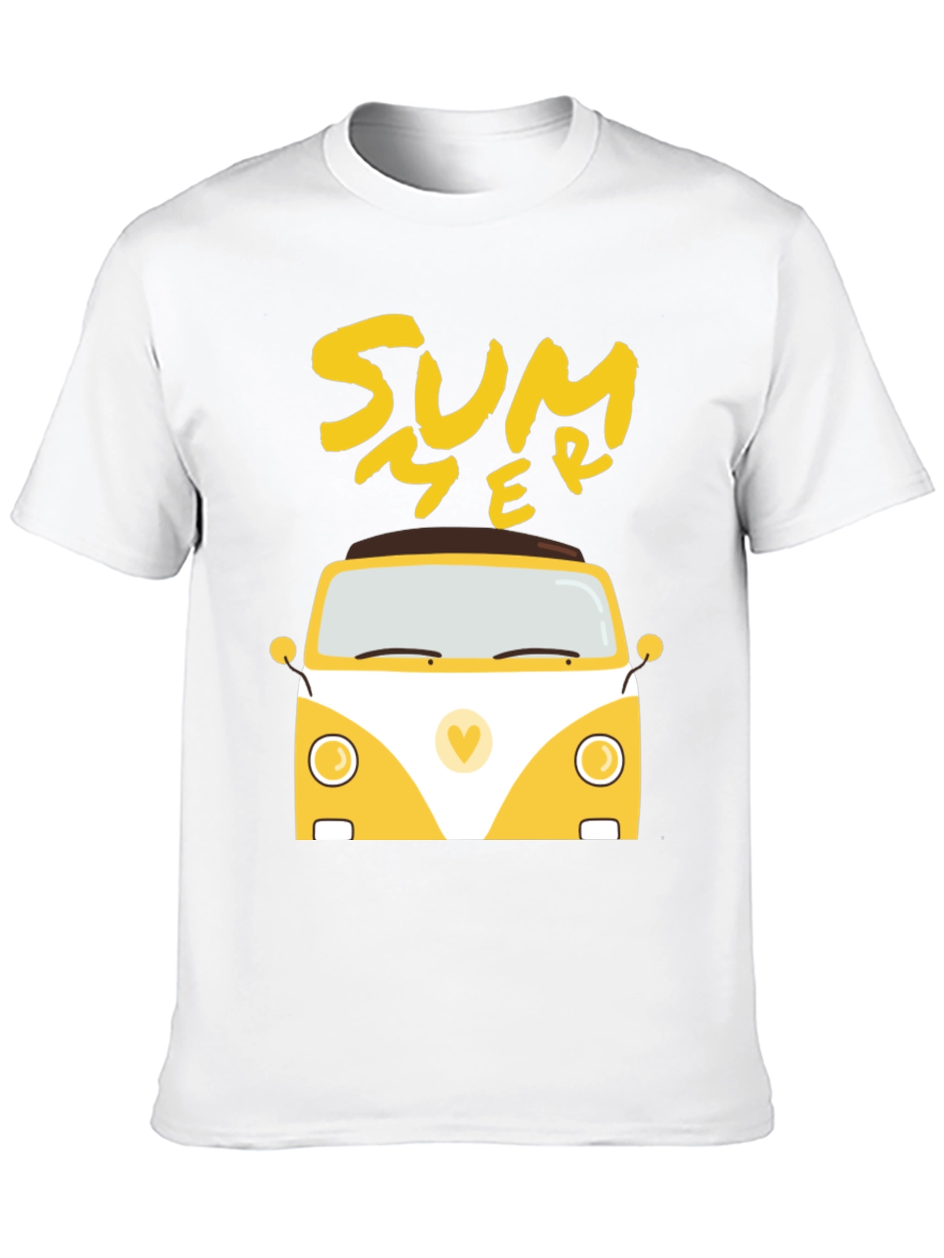 Summer Van Graphic Tee - Black