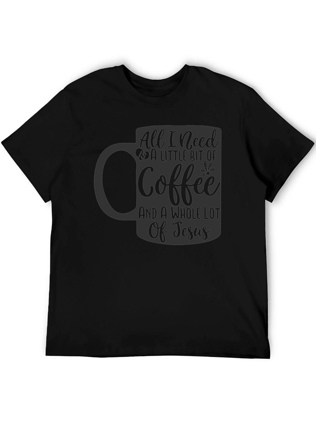 Coffee and Jesus T-Shirt - Christian Graphic Tee