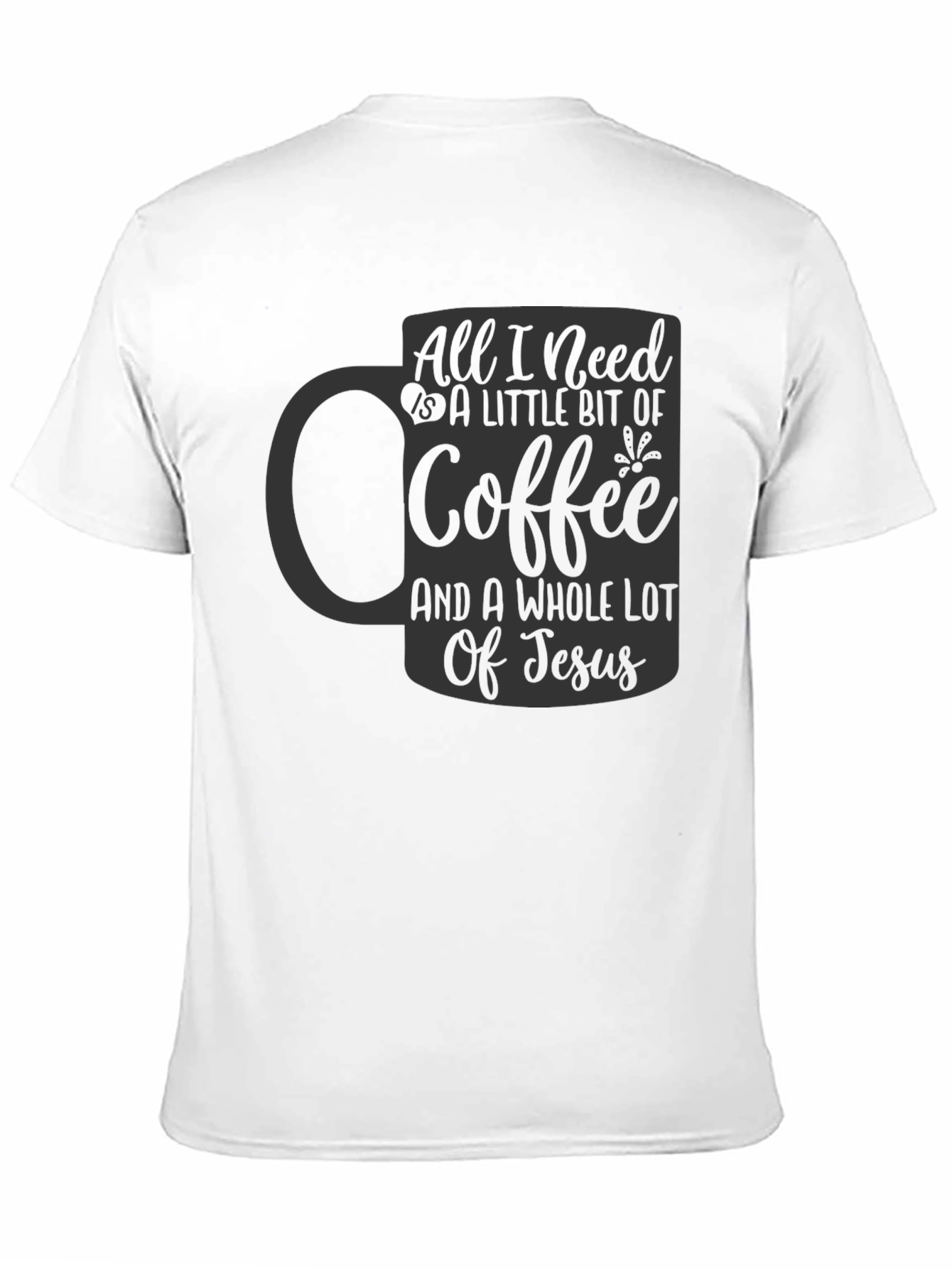 Coffee and Jesus T-Shirt - Christian Graphic Tee