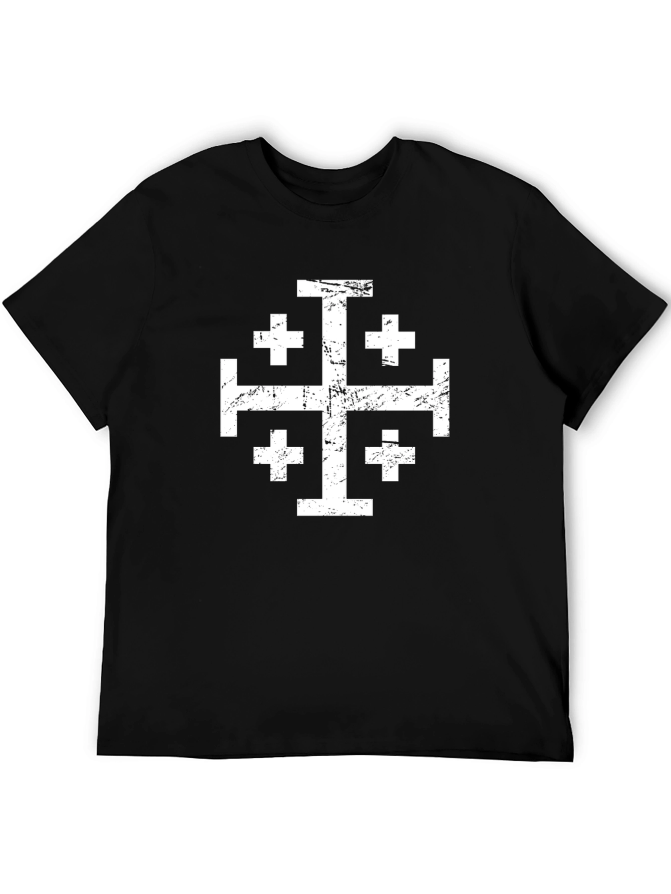 Jerusalem Cross Graphic T-Shirt
