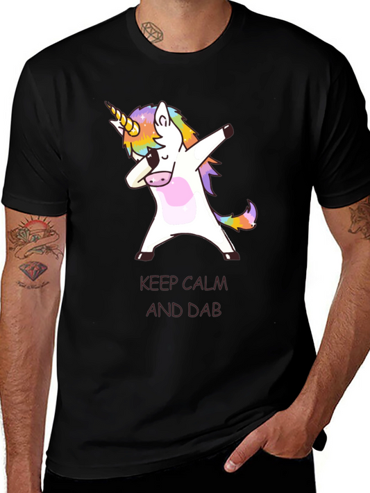 Keep Calm and Dab Unicorn T-Shirt