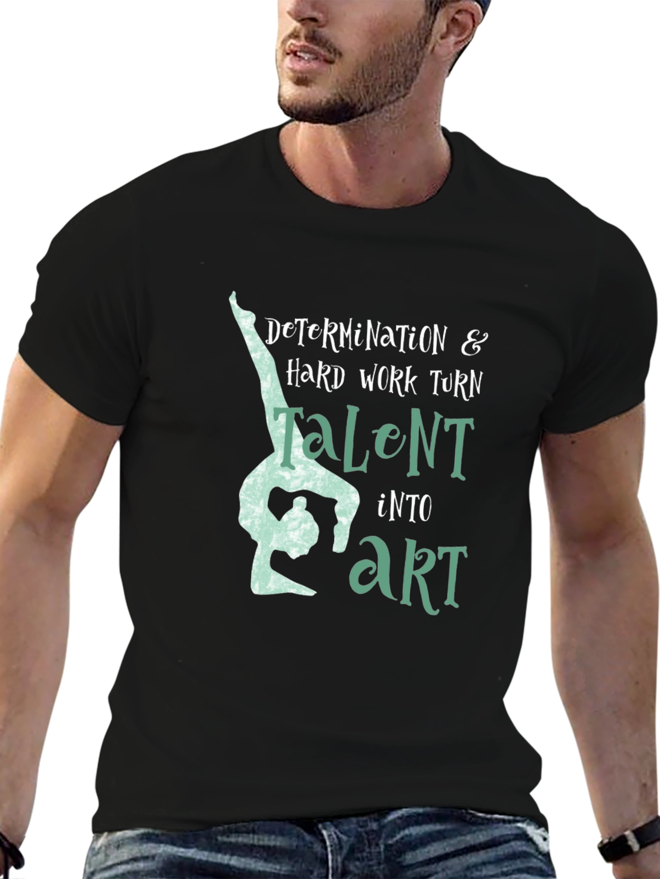 Gymnastics Talent to Art Graphic Tee