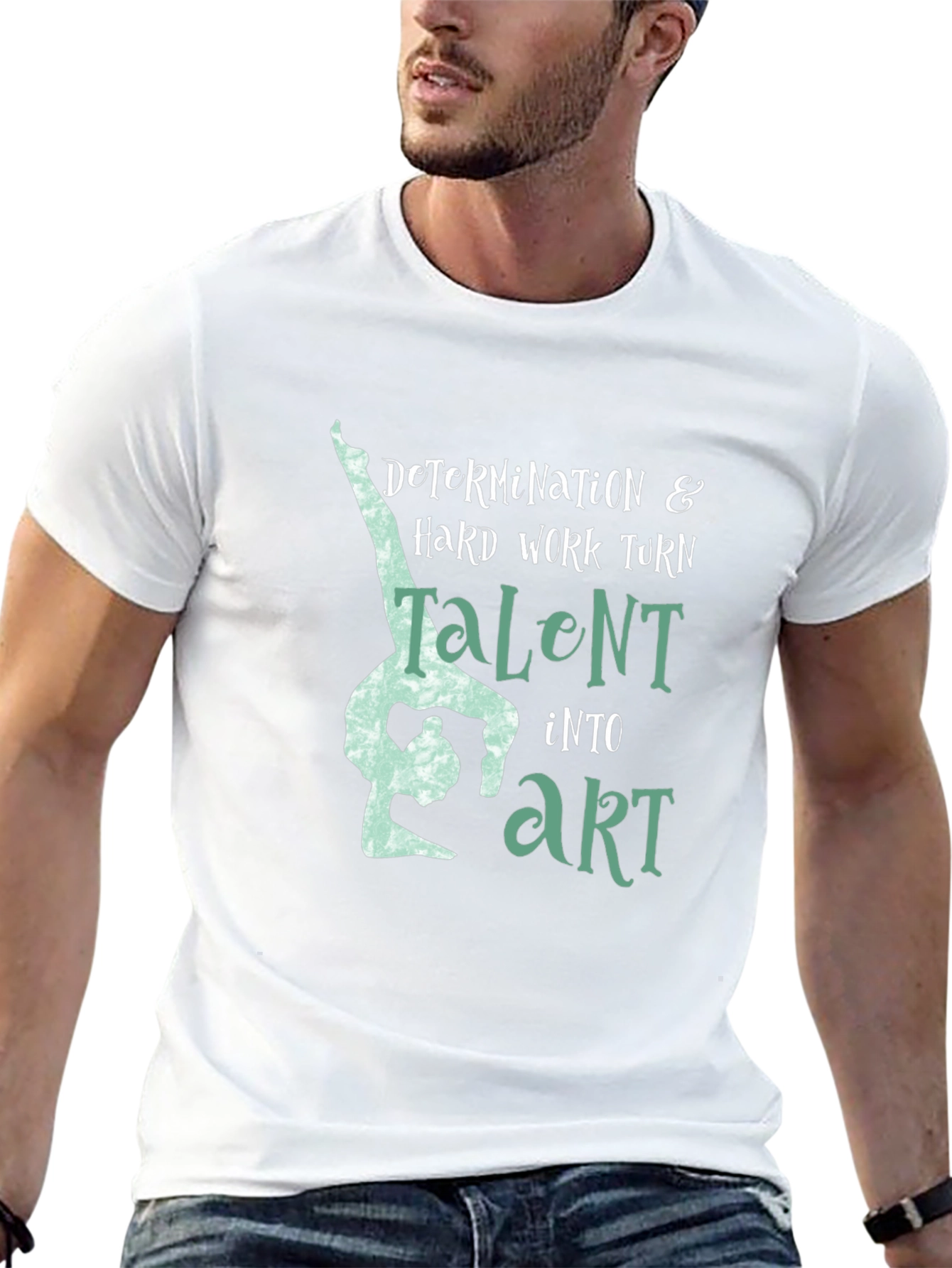 Gymnastics Talent to Art Graphic Tee