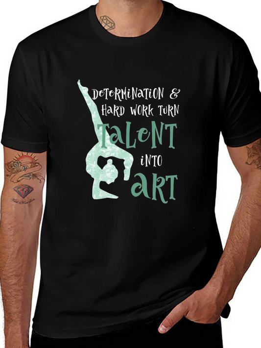 Gymnastics Talent to Art Graphic Tee