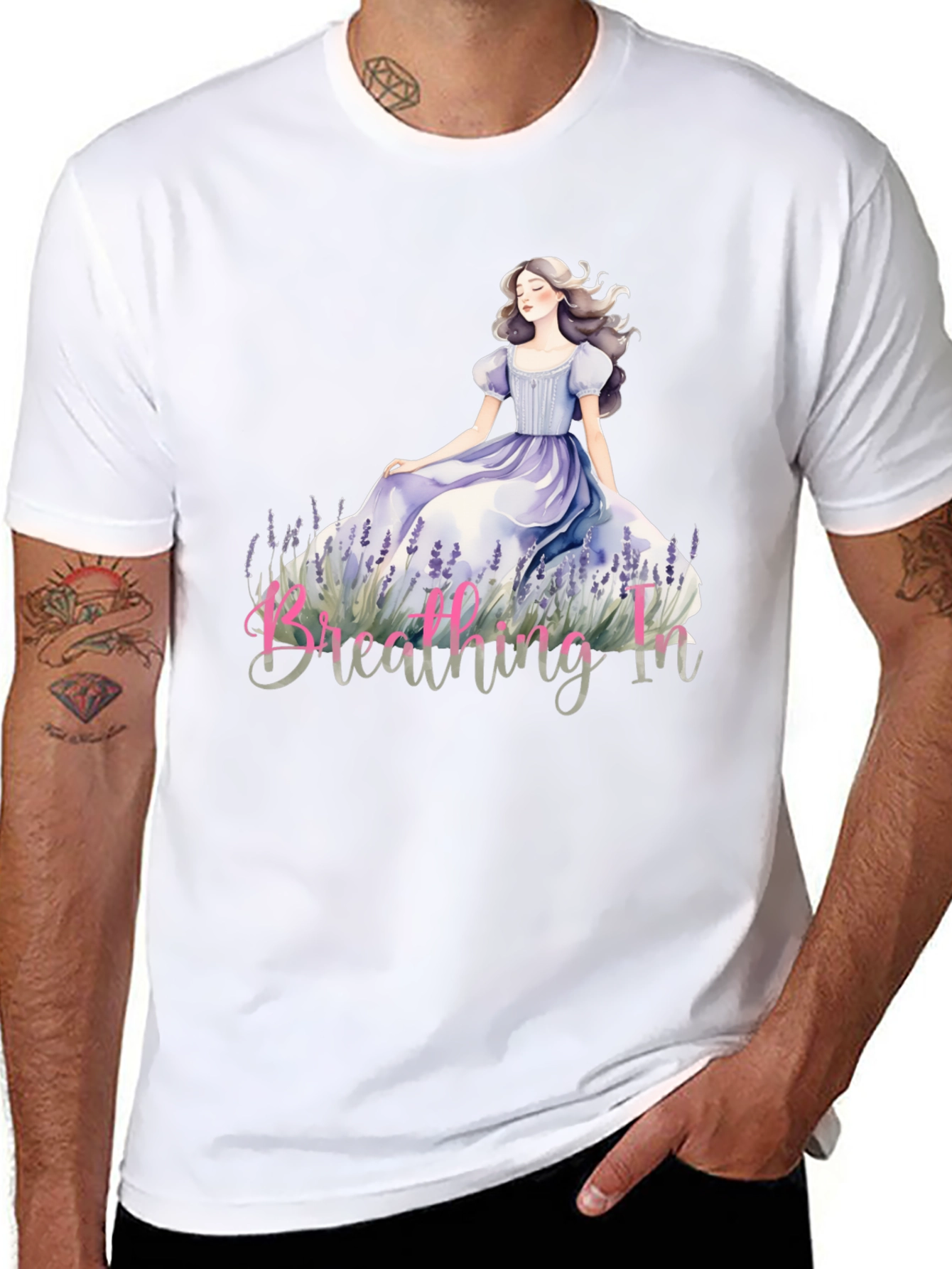 Breathing In Lavender Dream T-Shirt