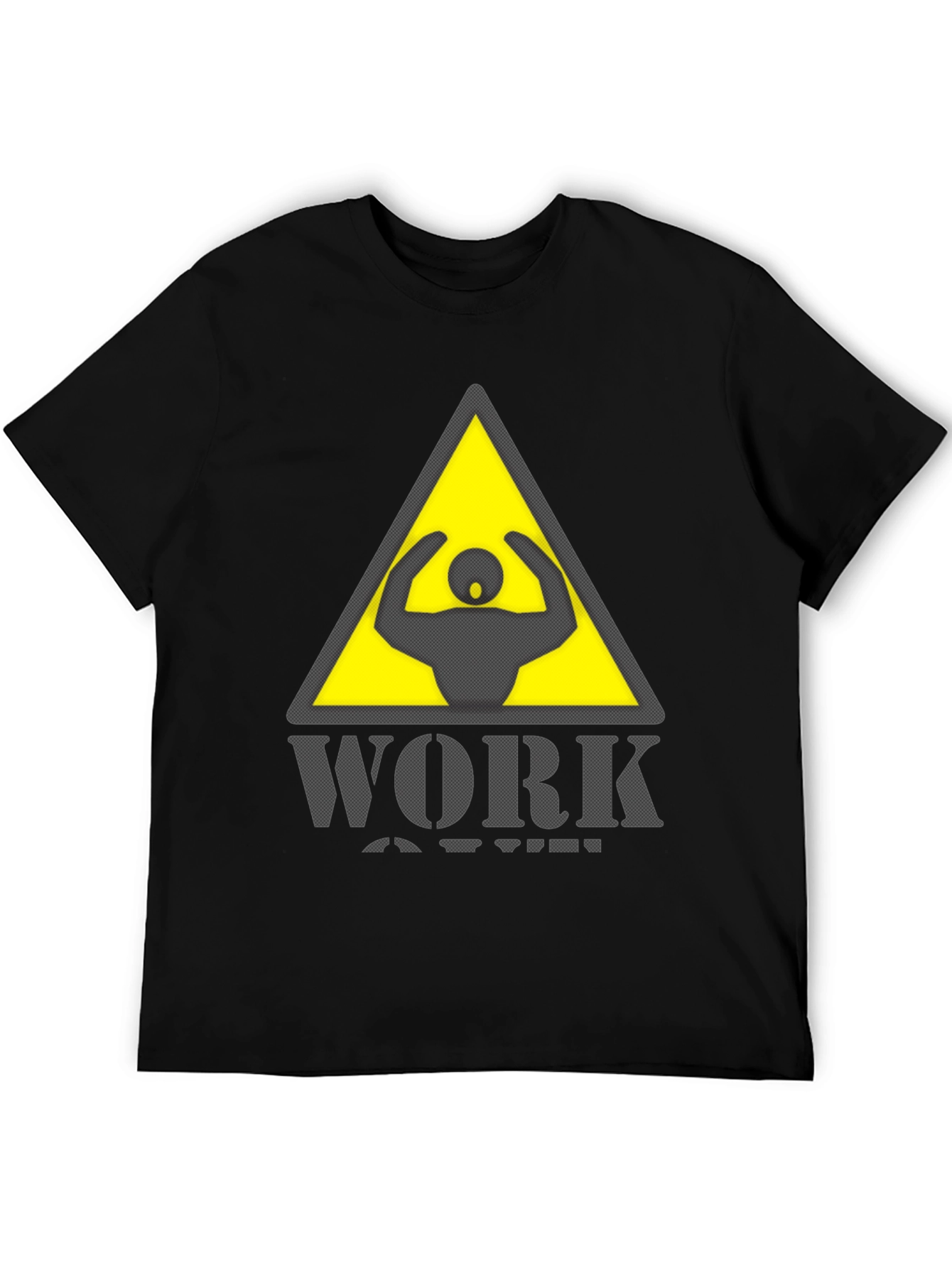 Work Out Warning Graphic Tee