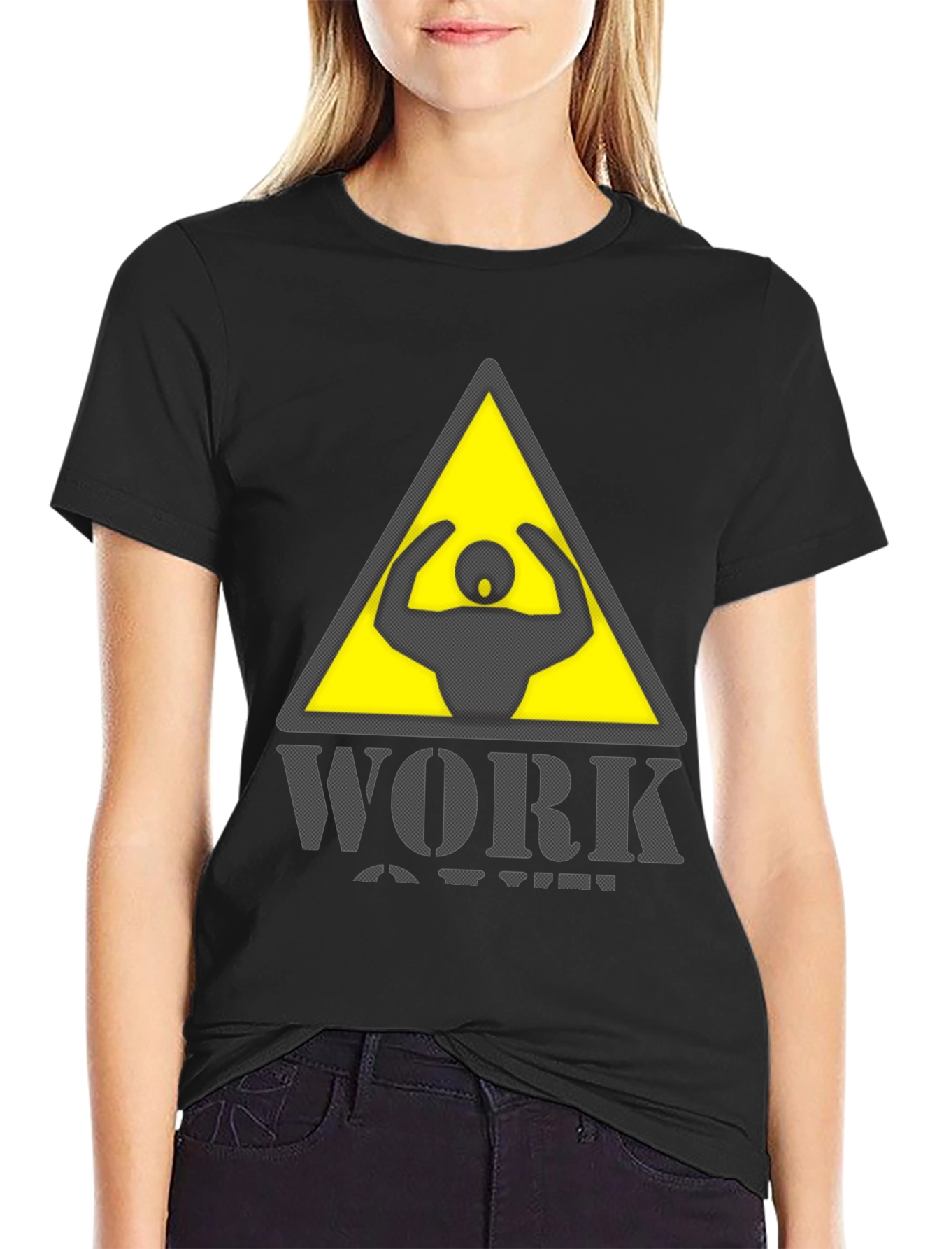Work Out Warning Graphic Tee