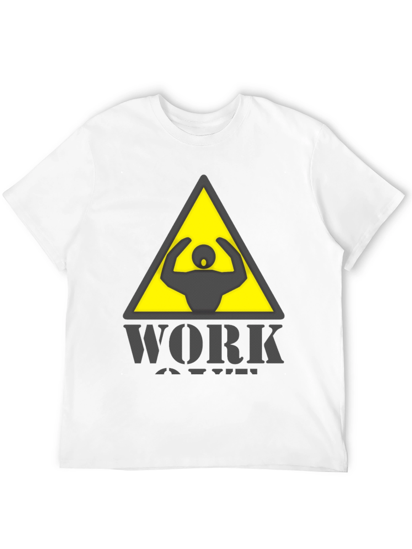 Work Out Warning Graphic Tee