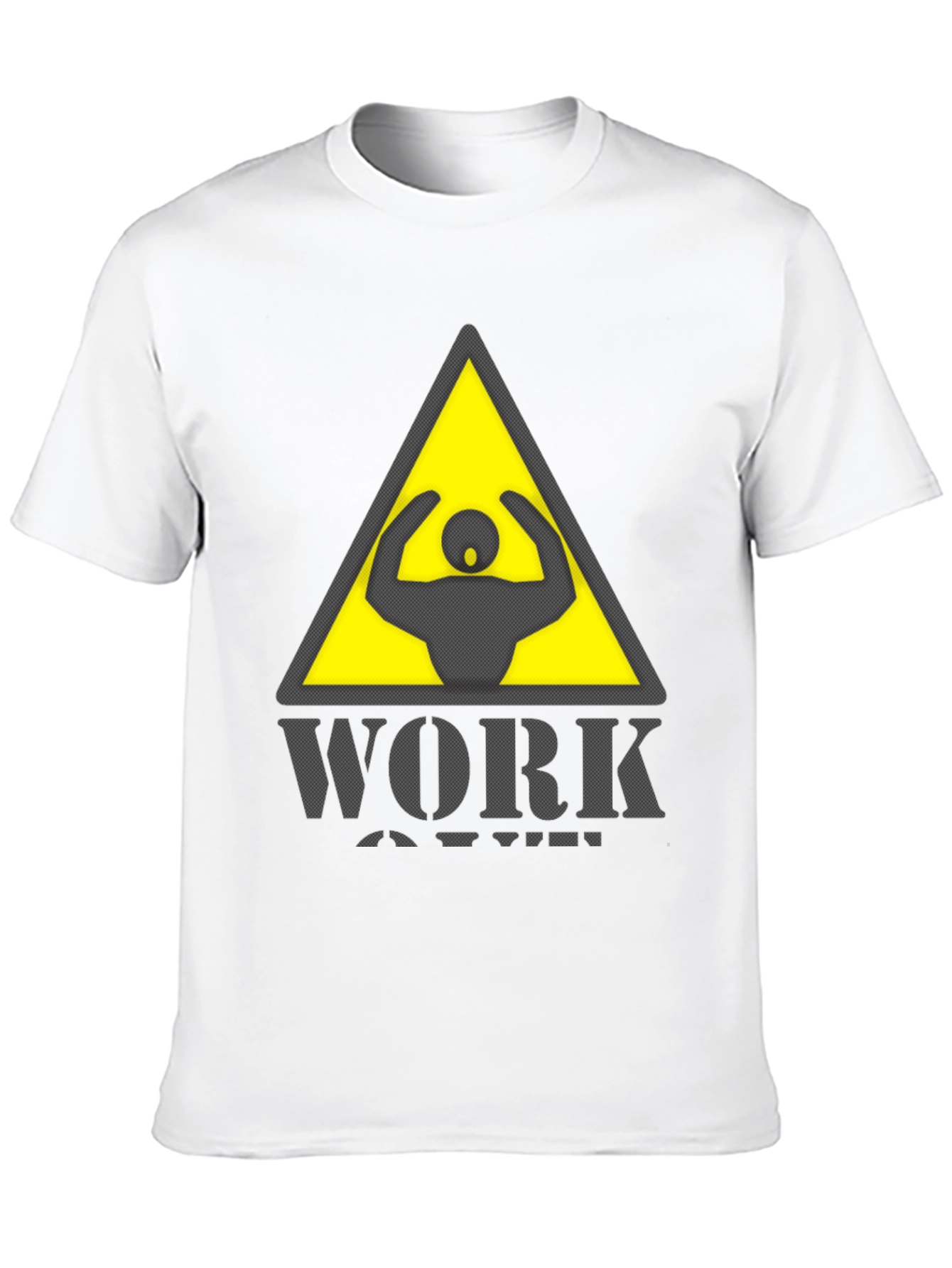 Work Out Warning Graphic Tee