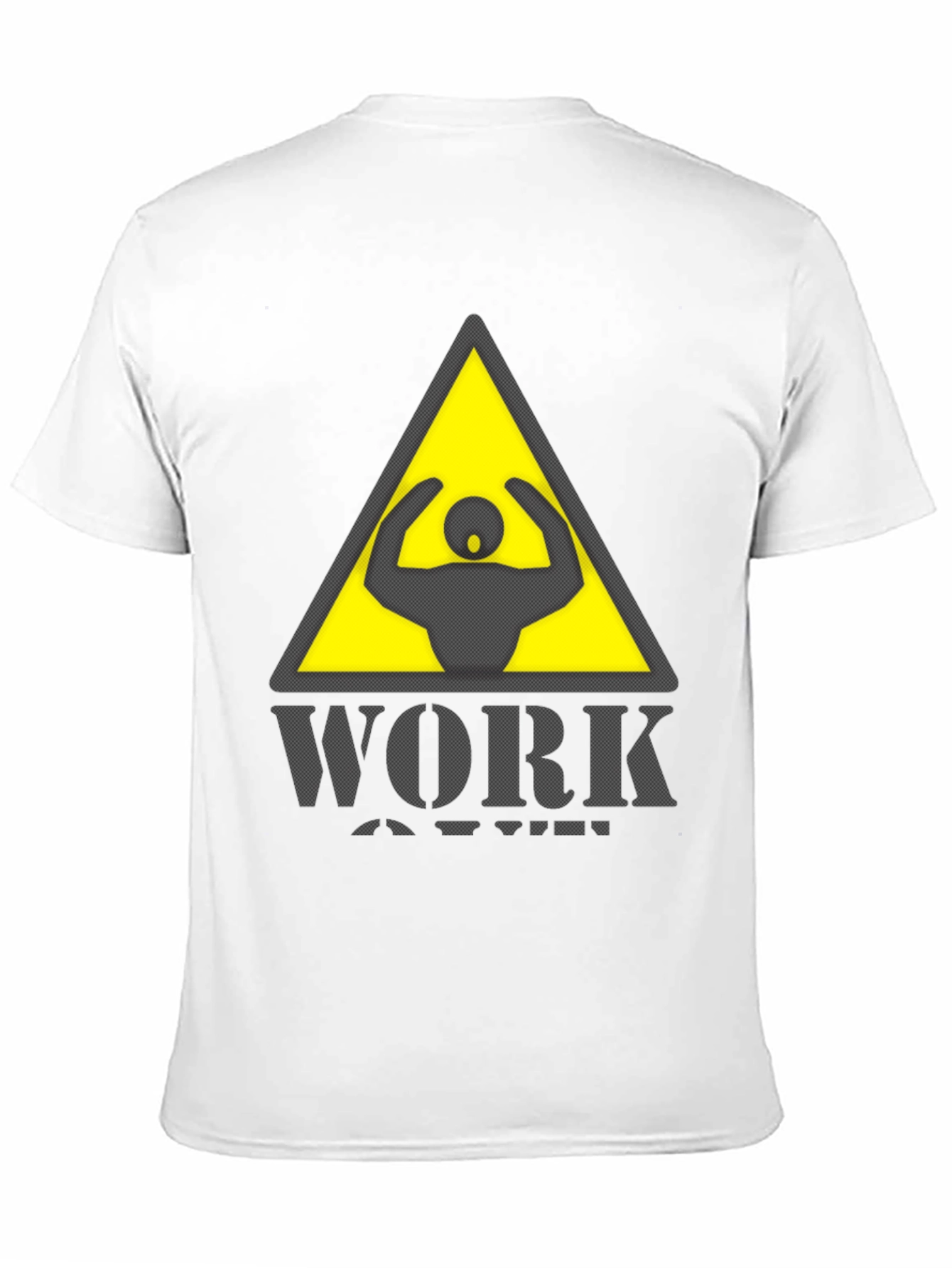 Work Out Warning Graphic Tee