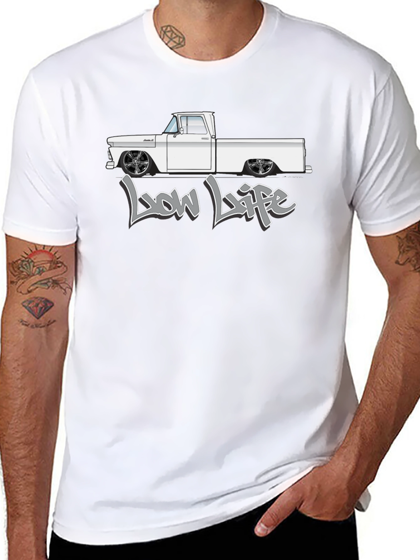 Low Life Truck T-Shirt - Classic Ride Tee