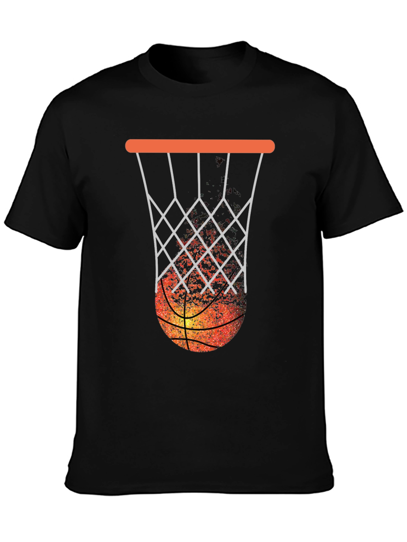 Basketball Hoop Graphic Tee