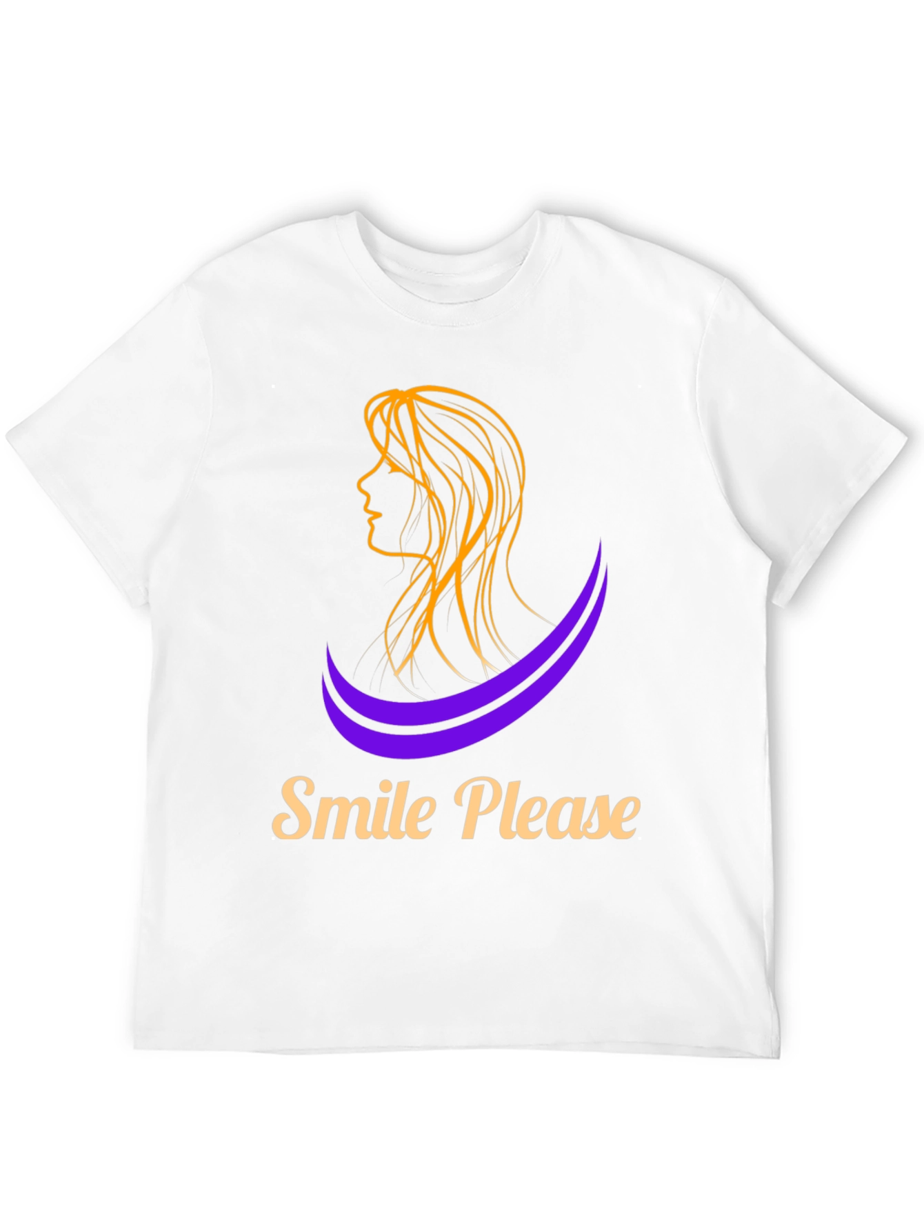 Smile Please Graphic Tee - Stylish Comfort